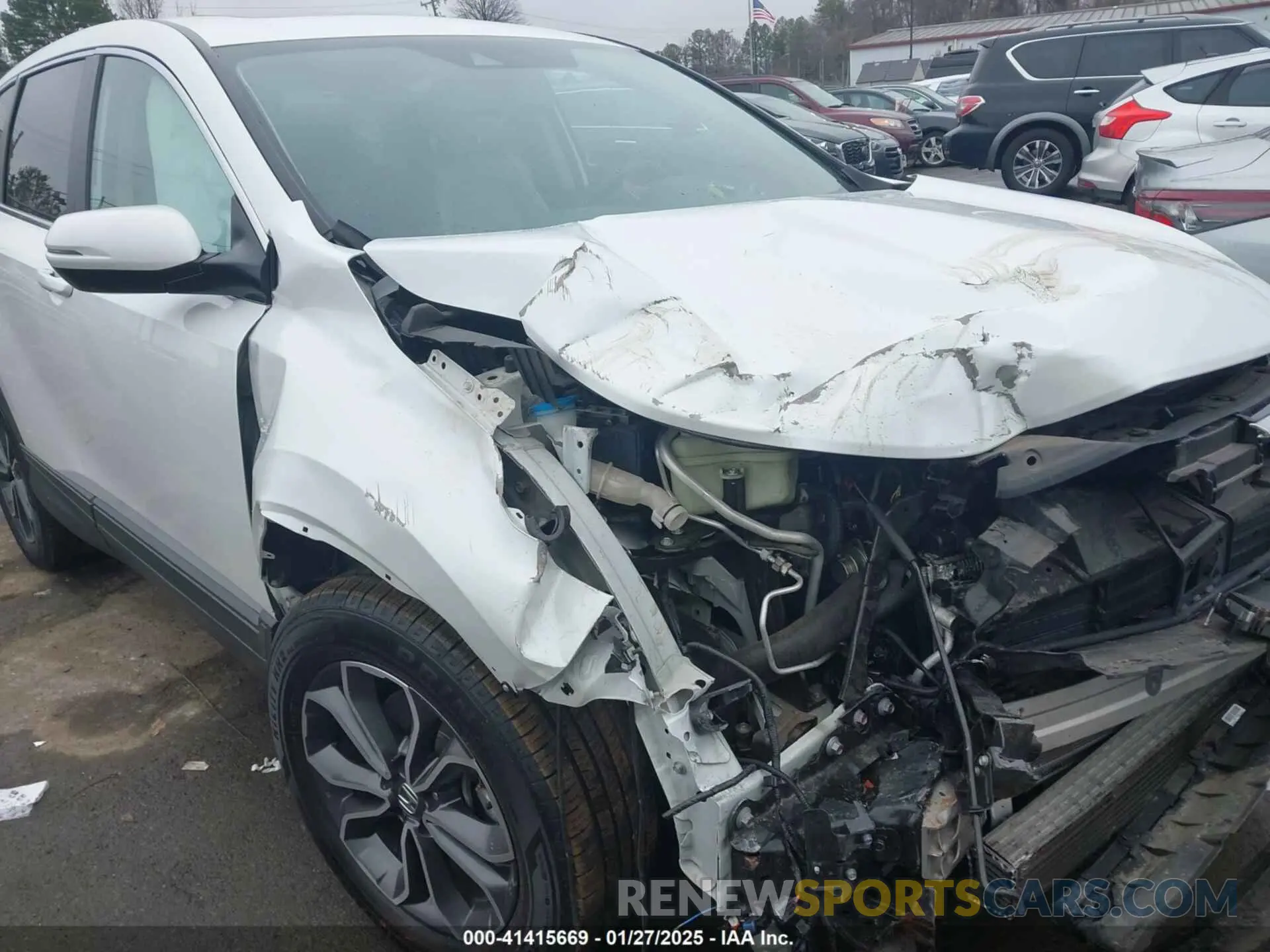 18 fotografías del automóvil dañado 7FARW1H84NE001719 HONDA CR-V 2022