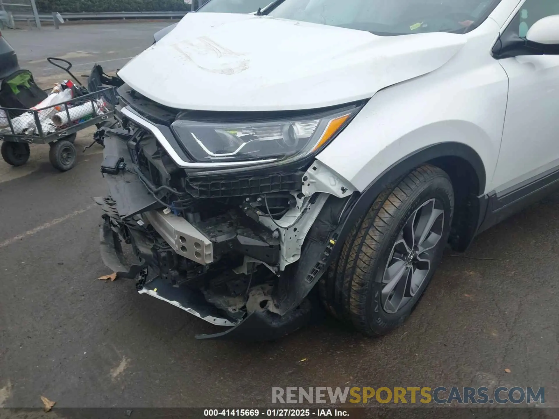 19 fotografías del automóvil dañado 7FARW1H84NE001719 HONDA CR-V 2022