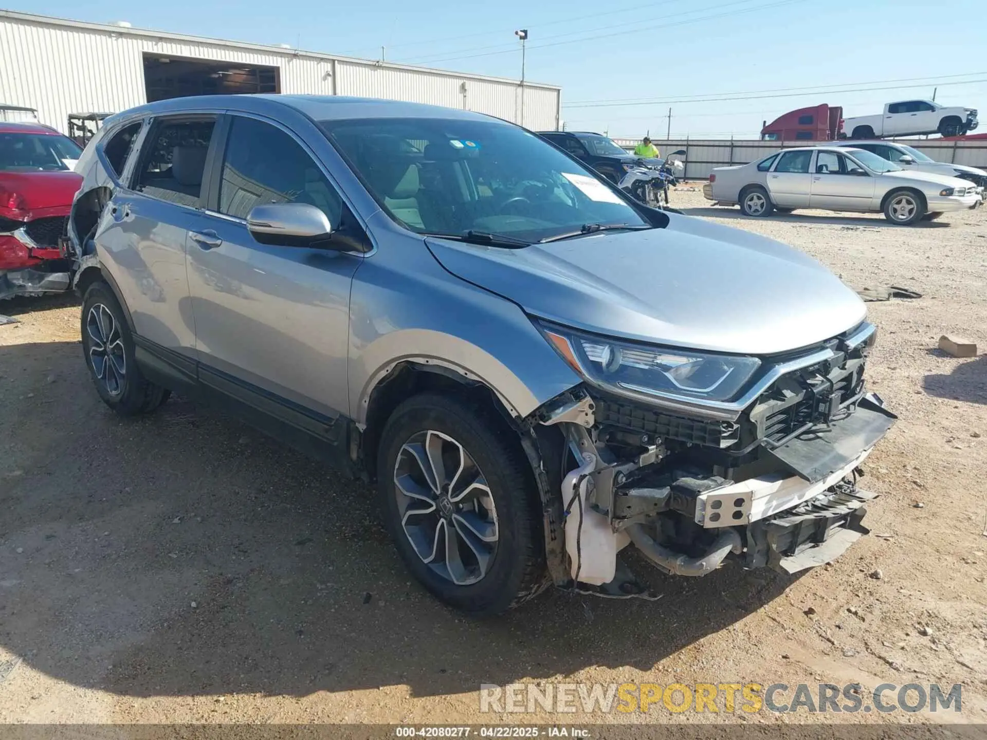 1 fotografías del automóvil dañado 7FARW1H86NE022457 HONDA CR-V 2022