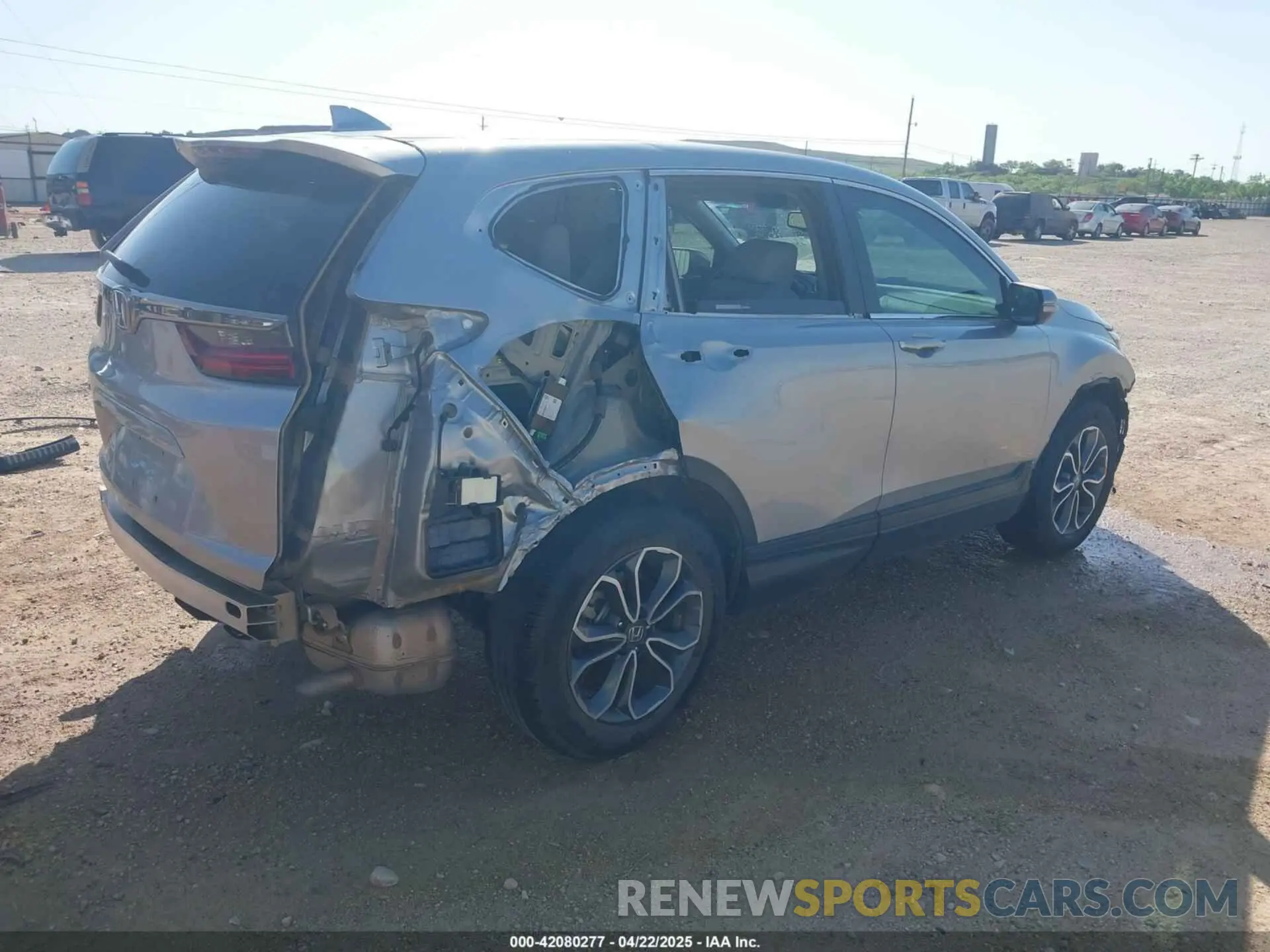 4 fotografías del automóvil dañado 7FARW1H86NE022457 HONDA CR-V 2022