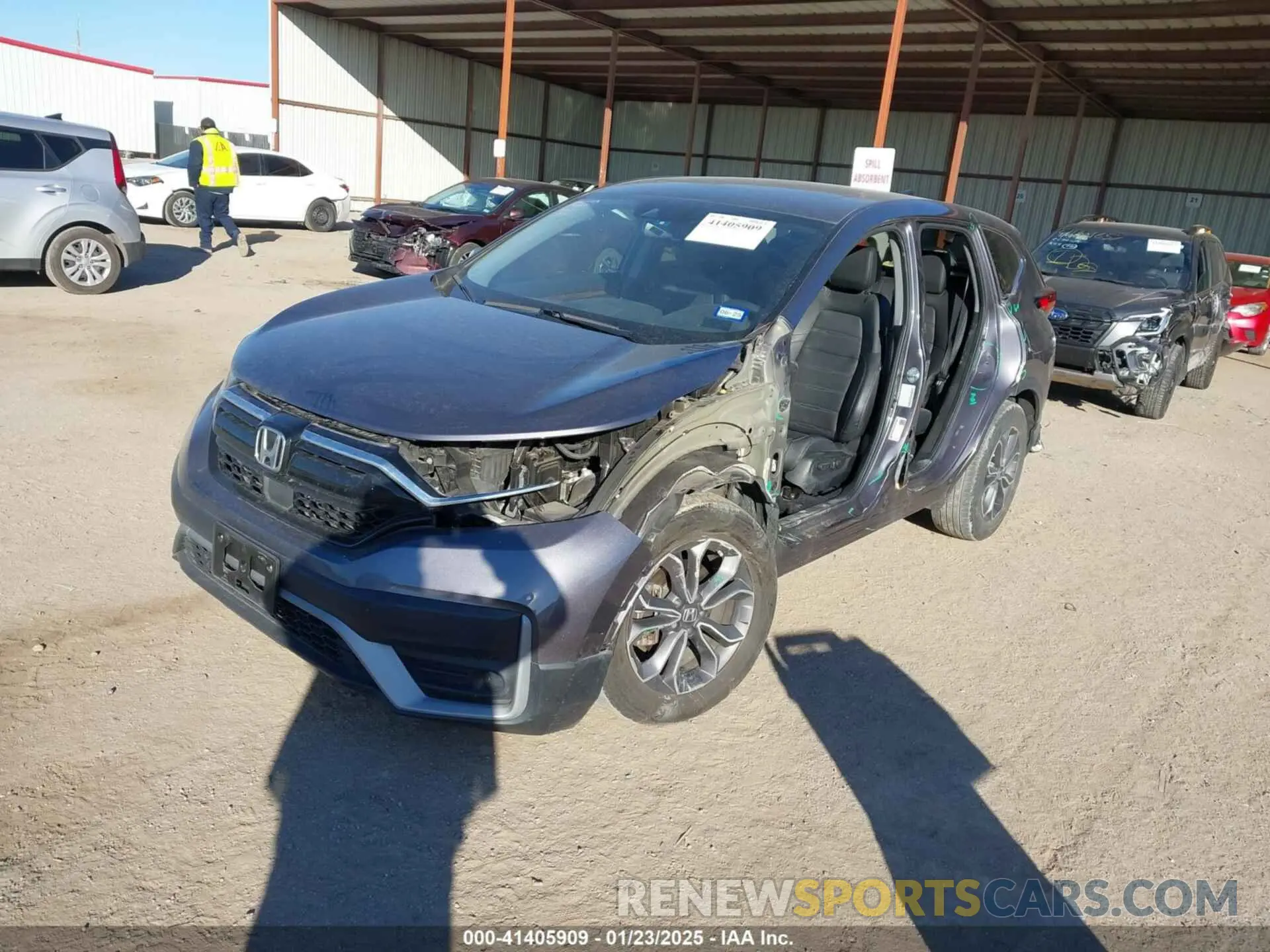 2 fotografías del automóvil dañado 7FARW1H88NE006132 HONDA CR-V 2022