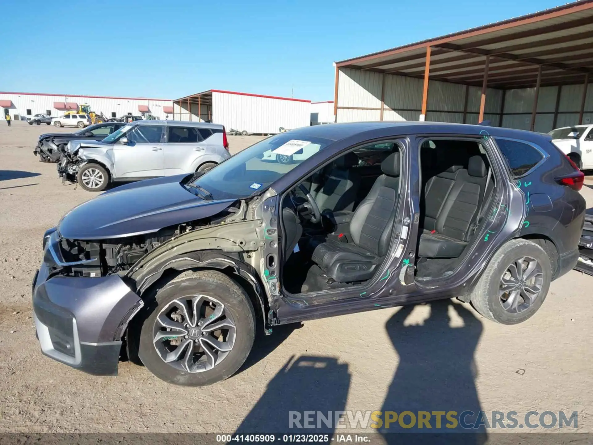 6 fotografías del automóvil dañado 7FARW1H88NE006132 HONDA CR-V 2022