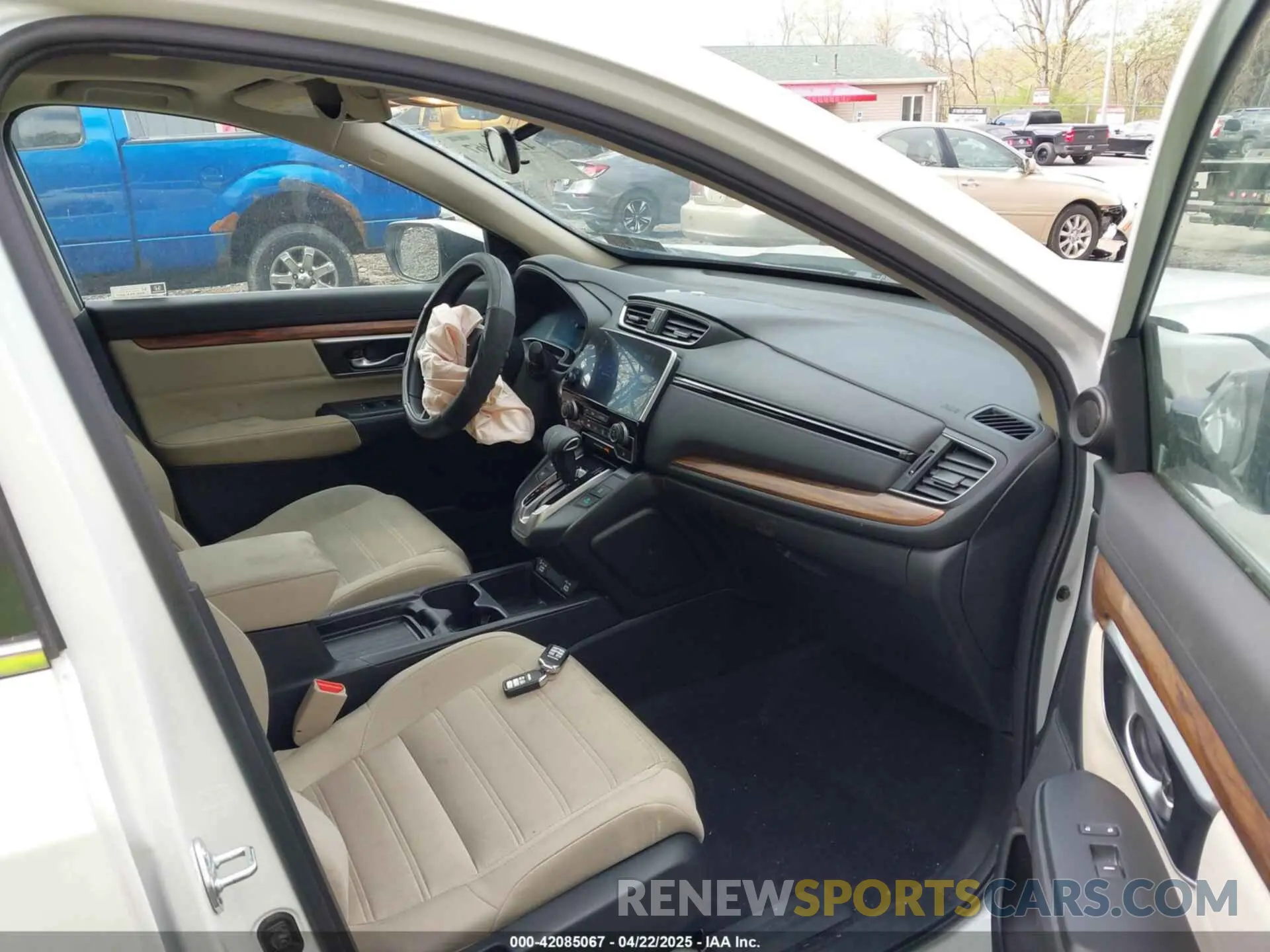 5 fotografías del automóvil dañado 7FARW2H50NE051609 HONDA CR-V 2022