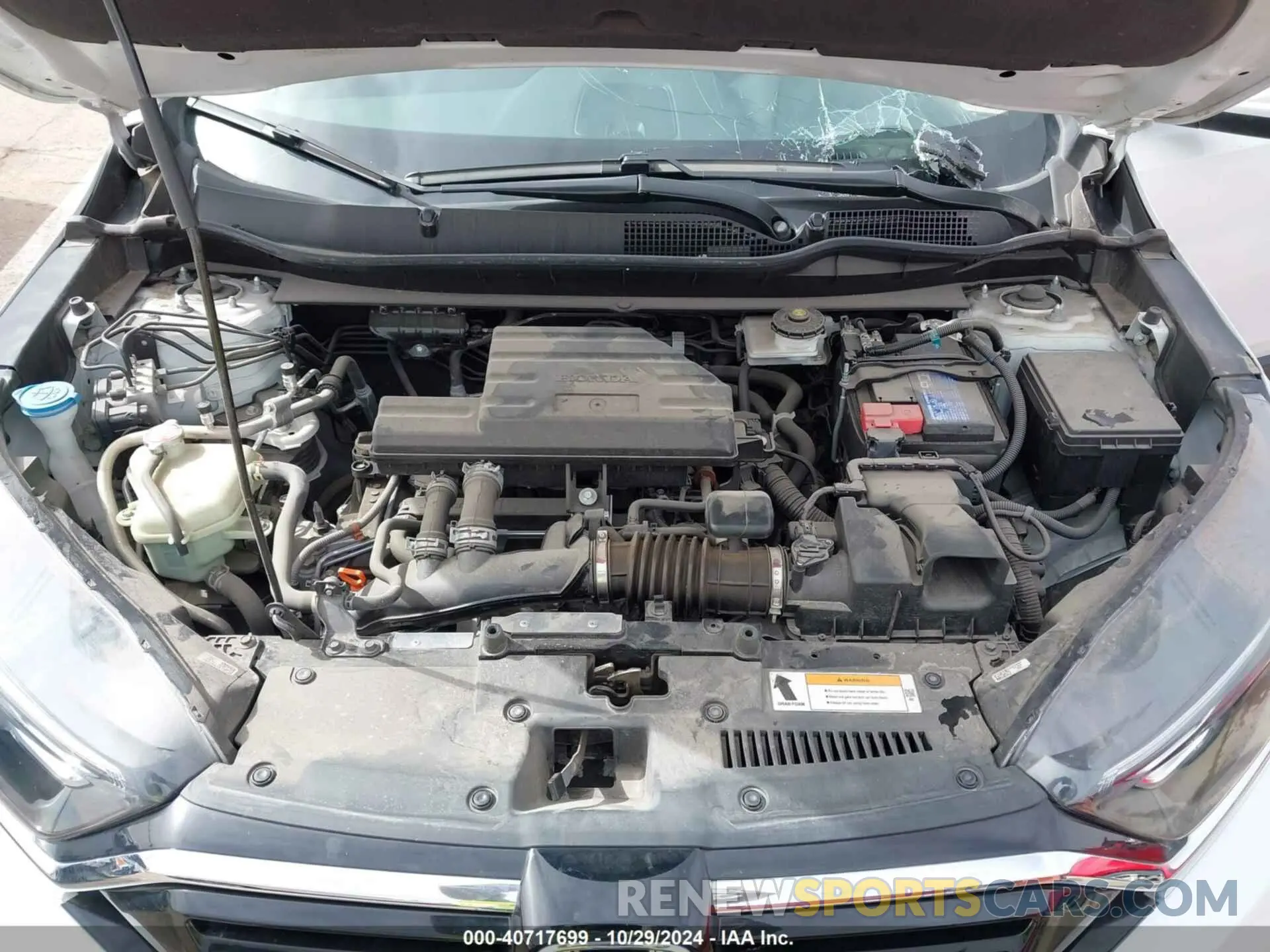 10 fotografías del automóvil dañado 7FARW2H50NE052730 HONDA CR-V 2022