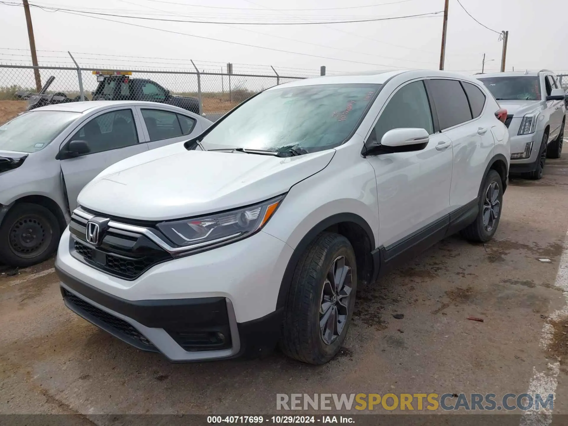 2 fotografías del automóvil dañado 7FARW2H50NE052730 HONDA CR-V 2022