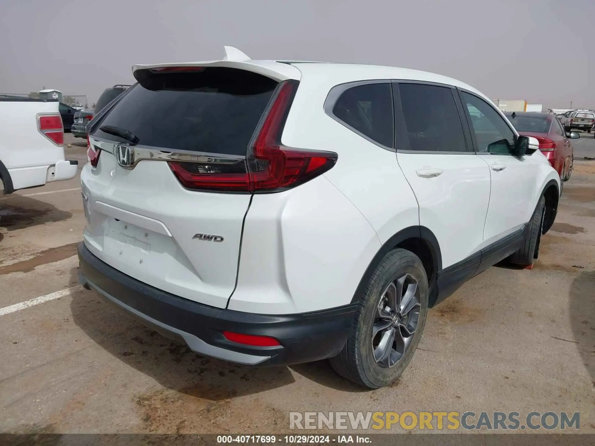 4 fotografías del automóvil dañado 7FARW2H50NE052730 HONDA CR-V 2022
