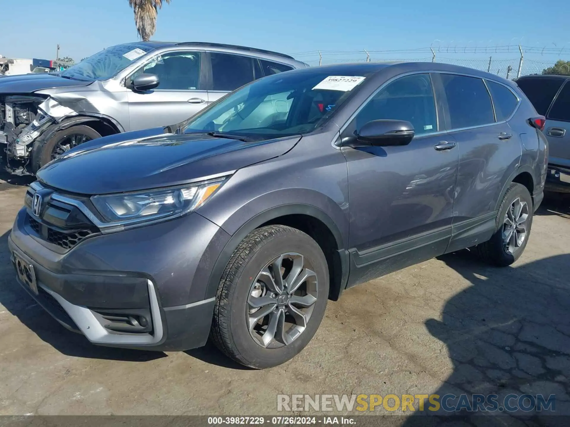 2 fotografías del automóvil dañado 7FARW2H51NE039095 HONDA CR-V 2022