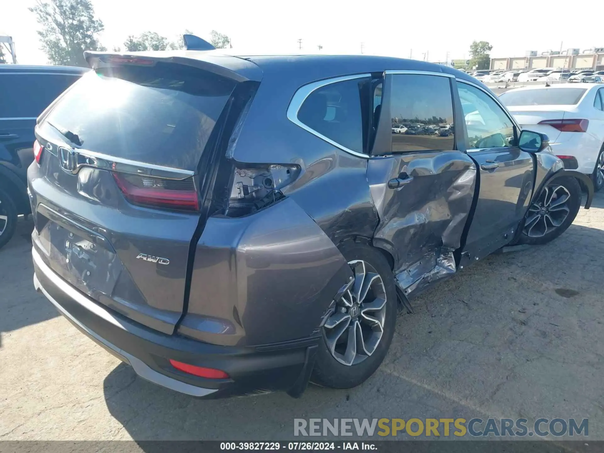 4 fotografías del automóvil dañado 7FARW2H51NE039095 HONDA CR-V 2022