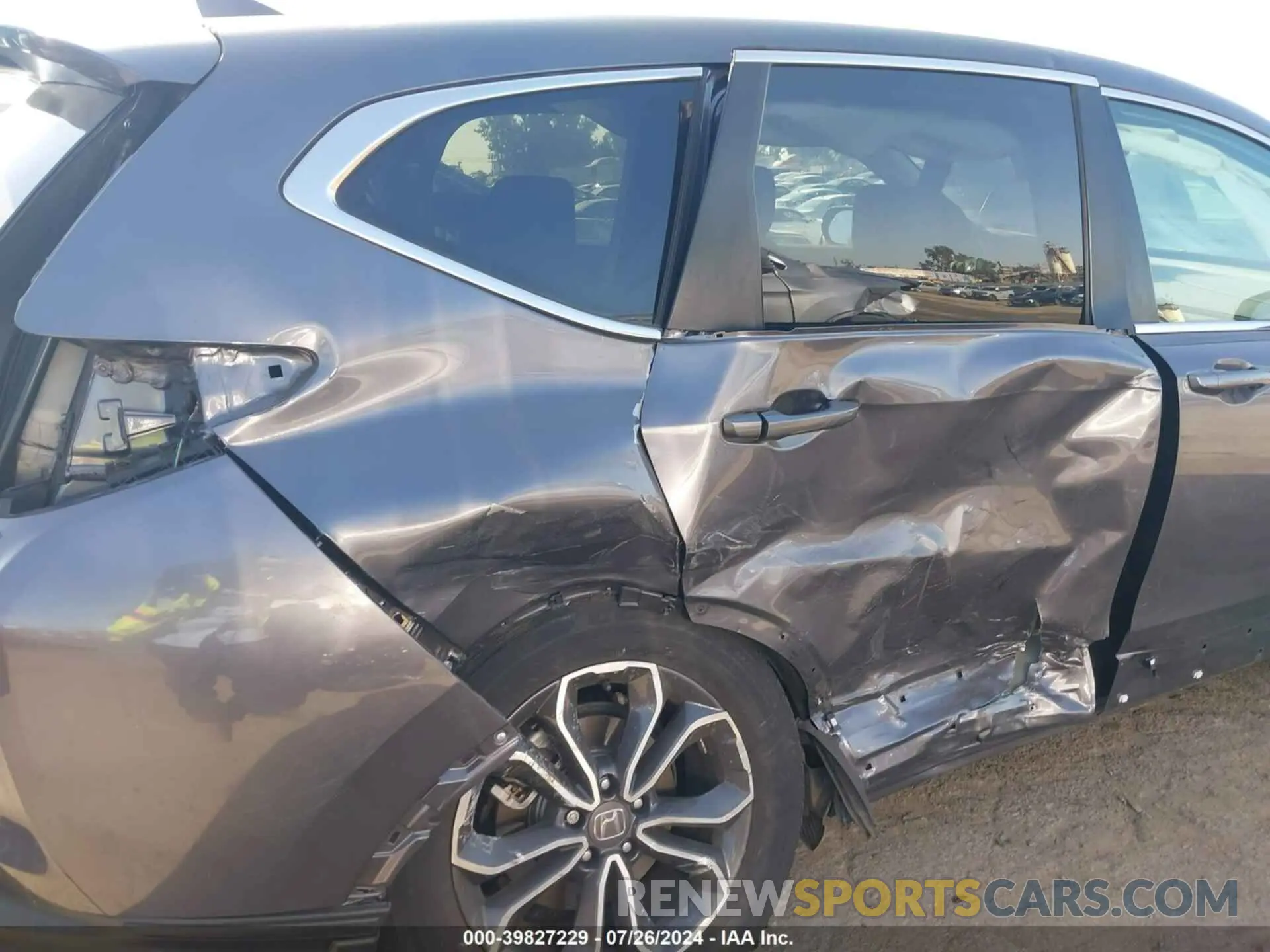 6 fotografías del automóvil dañado 7FARW2H51NE039095 HONDA CR-V 2022