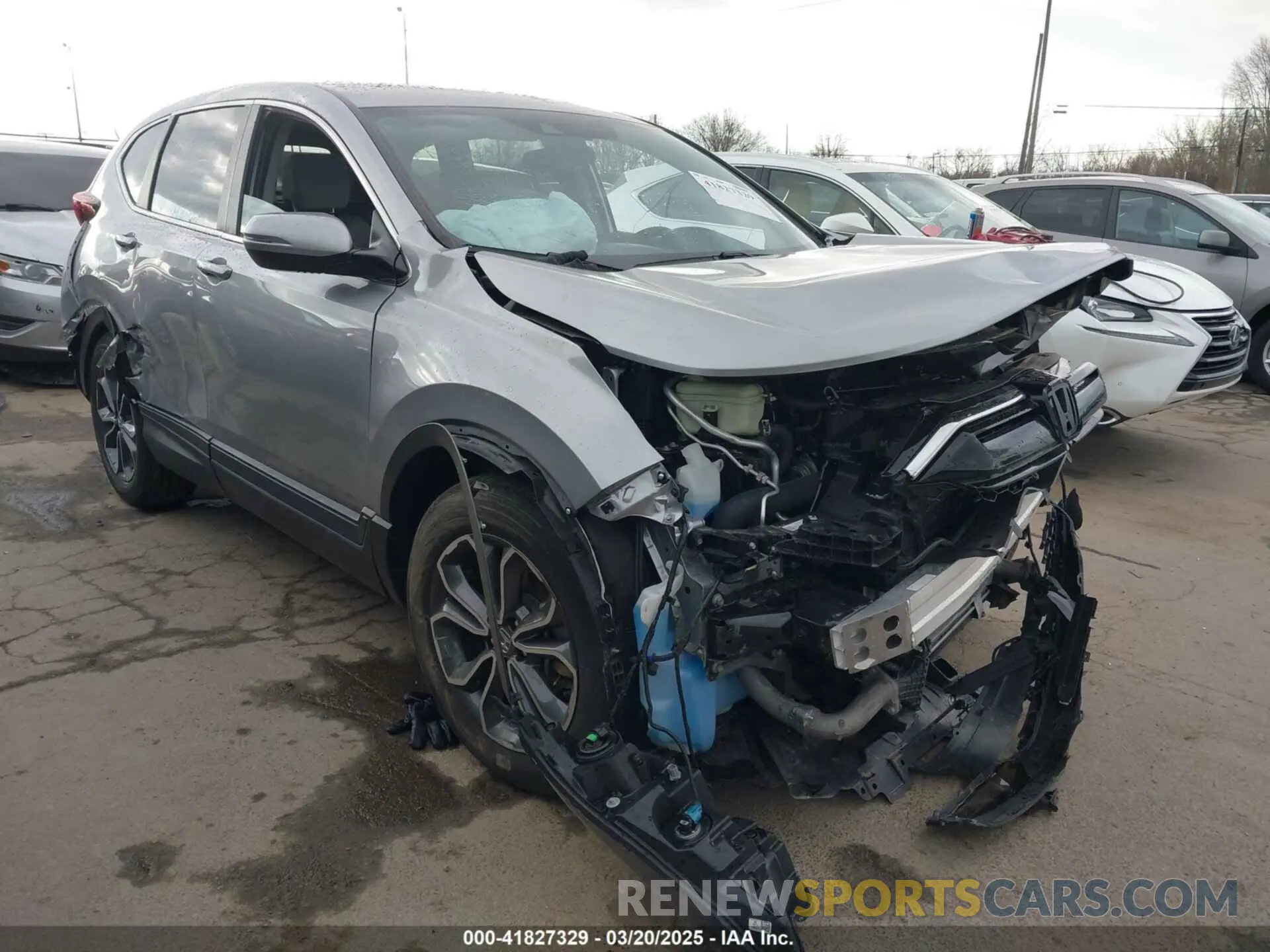 1 fotografías del automóvil dañado 7FARW2H52NE037887 HONDA CR-V 2022