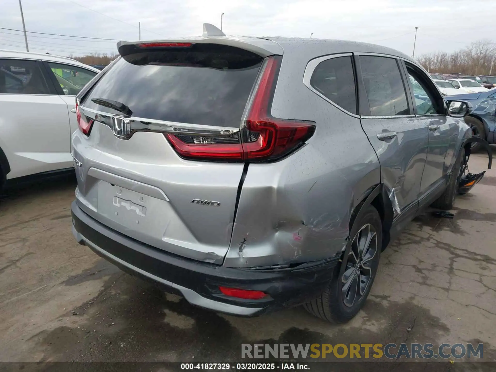 4 fotografías del automóvil dañado 7FARW2H52NE037887 HONDA CR-V 2022