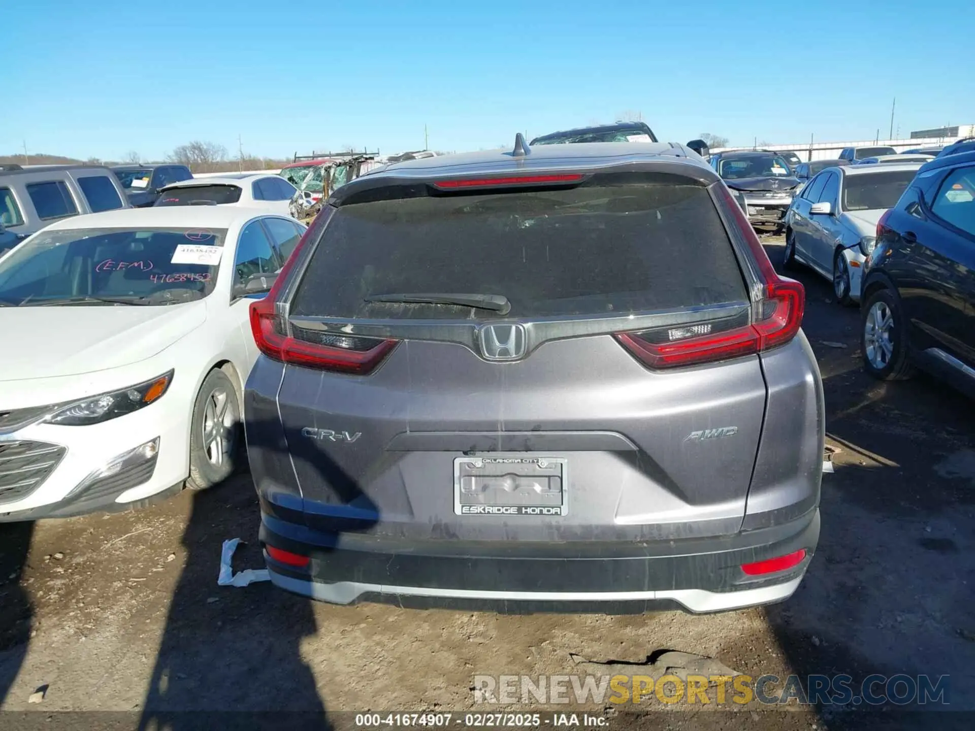17 fotografías del automóvil dañado 7FARW2H54NE047966 HONDA CR-V 2022