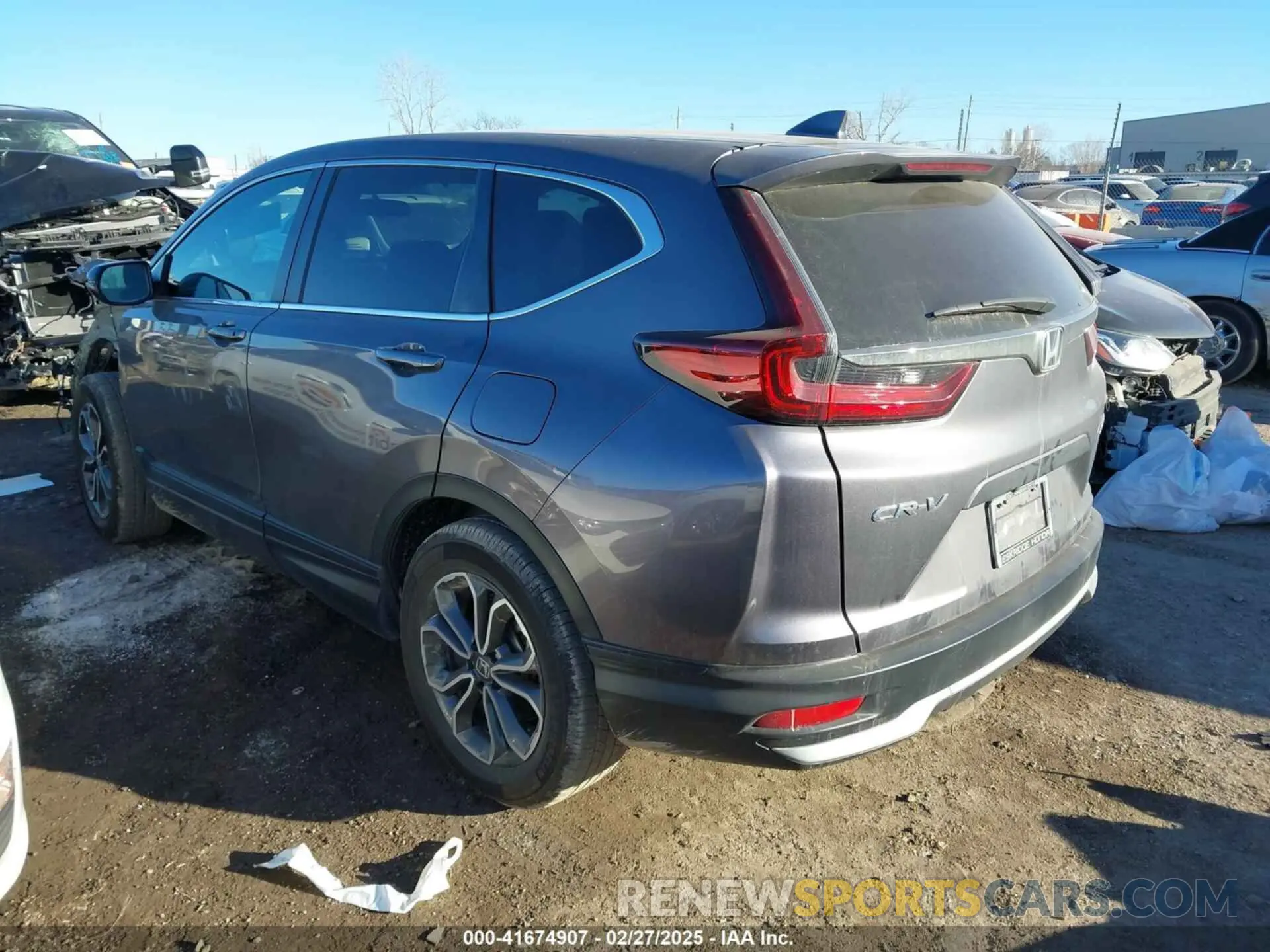 3 fotografías del automóvil dañado 7FARW2H54NE047966 HONDA CR-V 2022