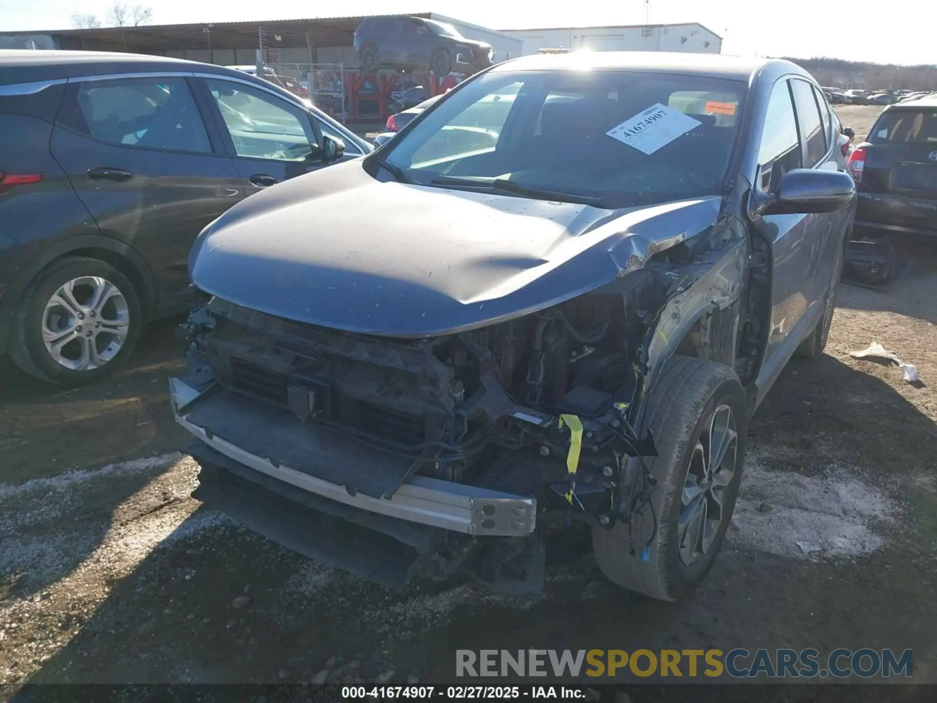 6 fotografías del automóvil dañado 7FARW2H54NE047966 HONDA CR-V 2022