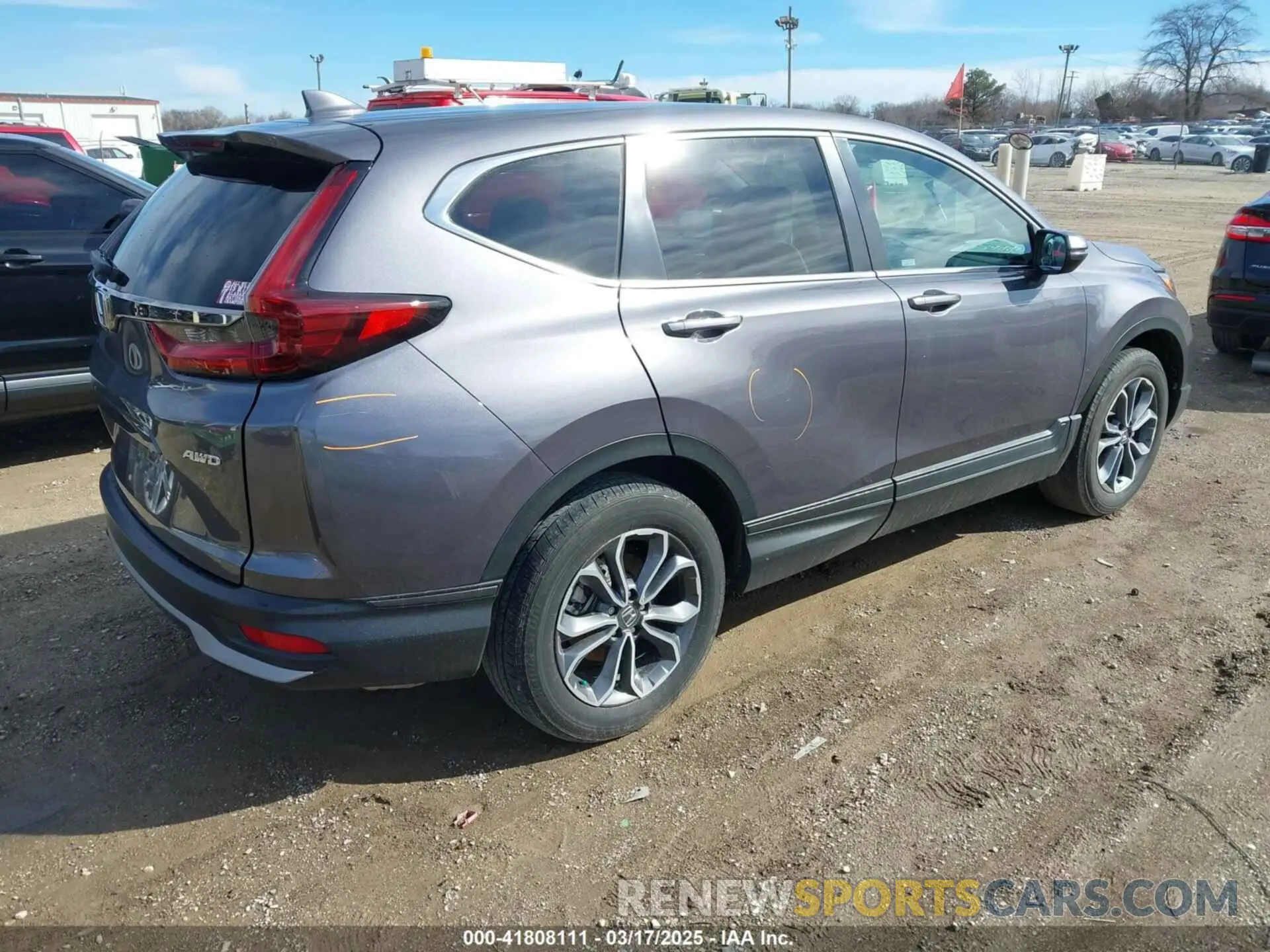 4 fotografías del automóvil dañado 7FARW2H55NE016855 HONDA CR-V 2022