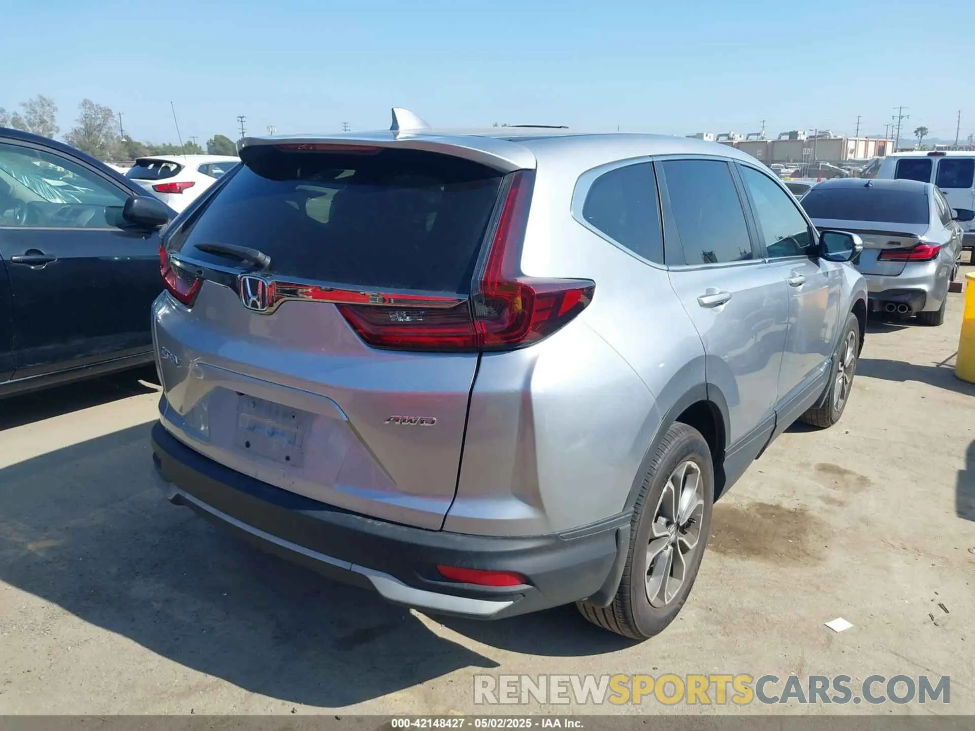 4 fotografías del automóvil dañado 7FARW2H58NE044939 HONDA CR-V 2022