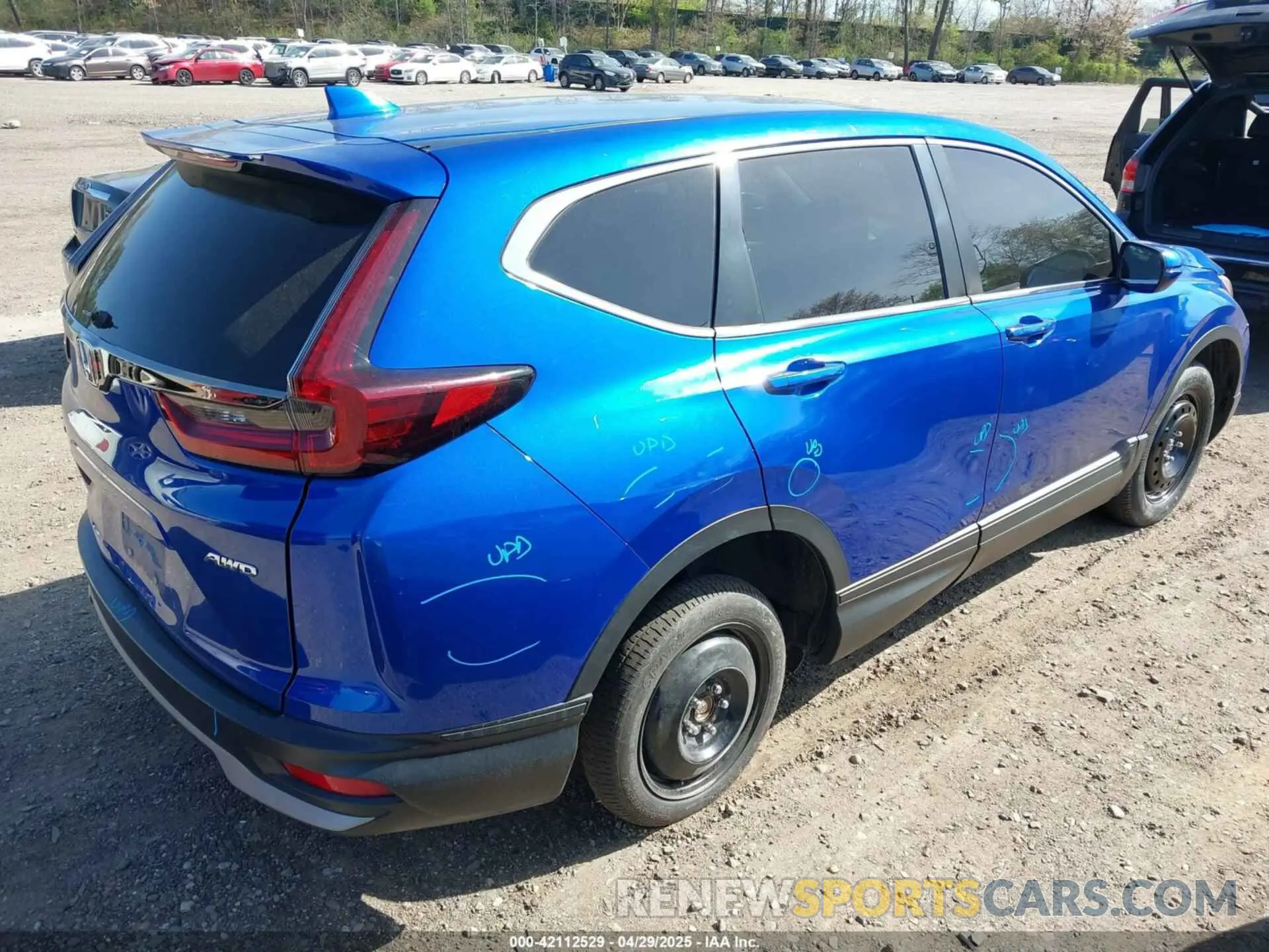 4 fotografías del automóvil dañado 7FARW2H59NE012145 HONDA CR-V 2022