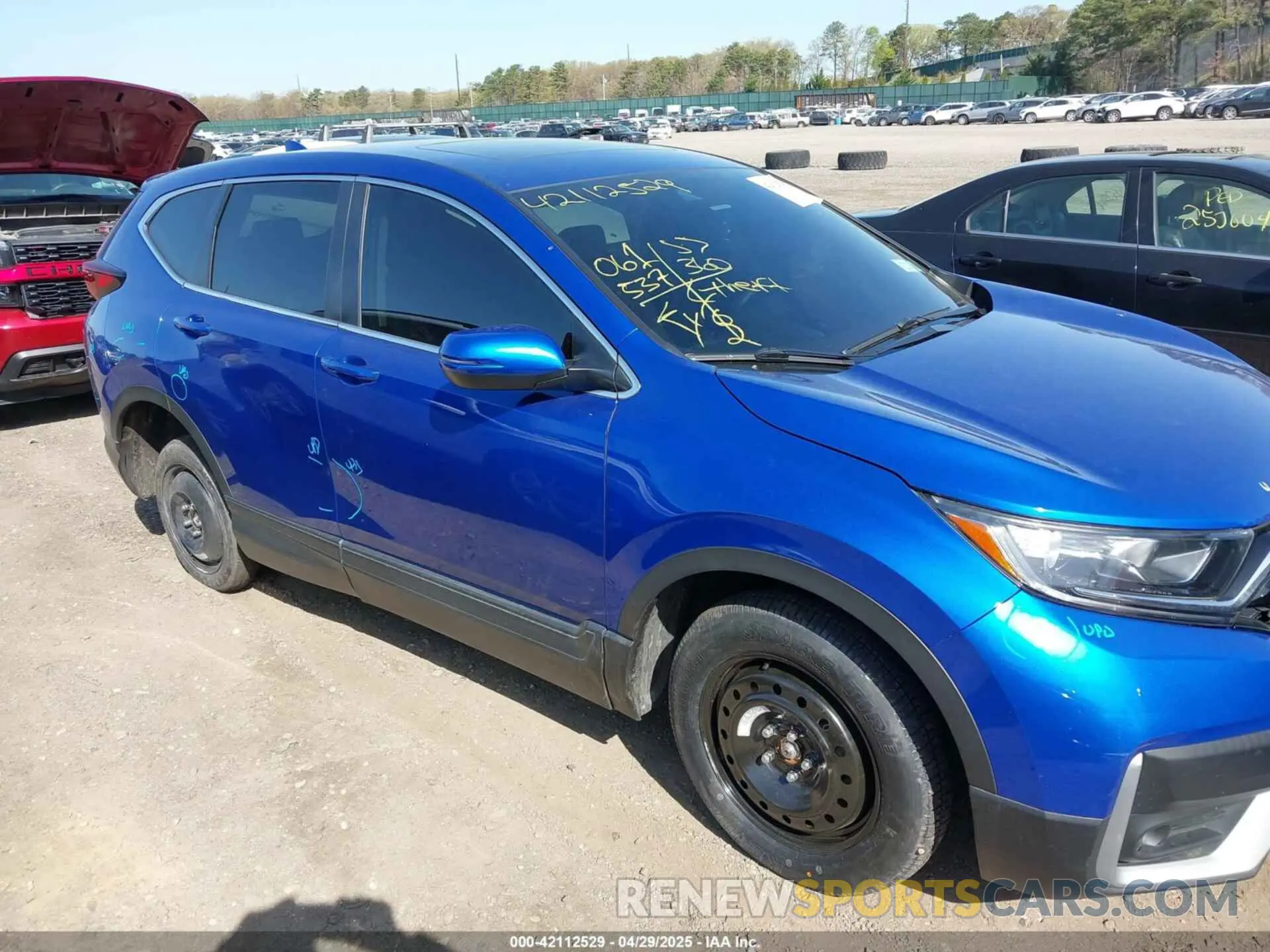 6 fotografías del automóvil dañado 7FARW2H59NE012145 HONDA CR-V 2022