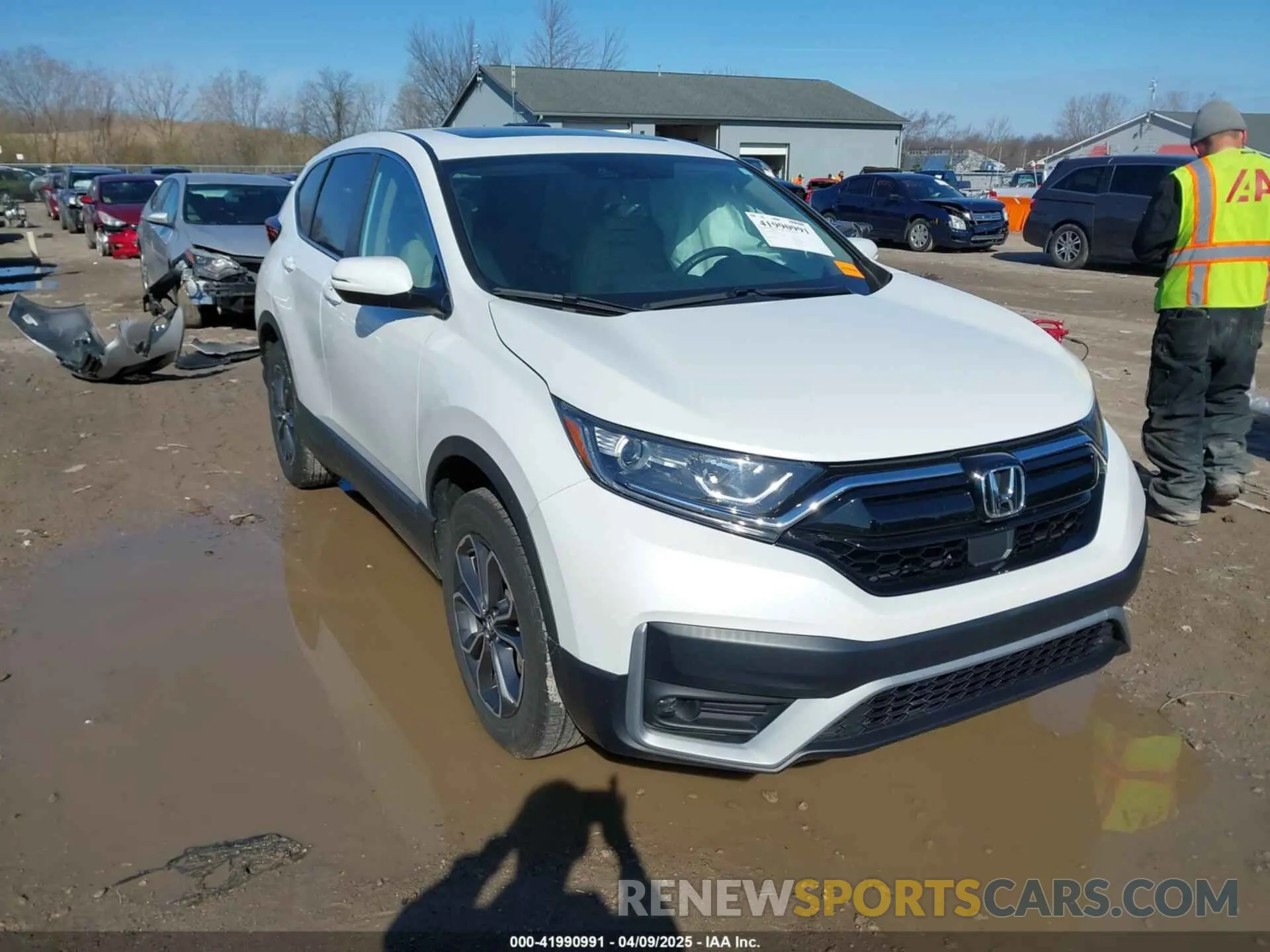 1 fotografías del automóvil dañado 7FARW2H5XNE002353 HONDA CR-V 2022