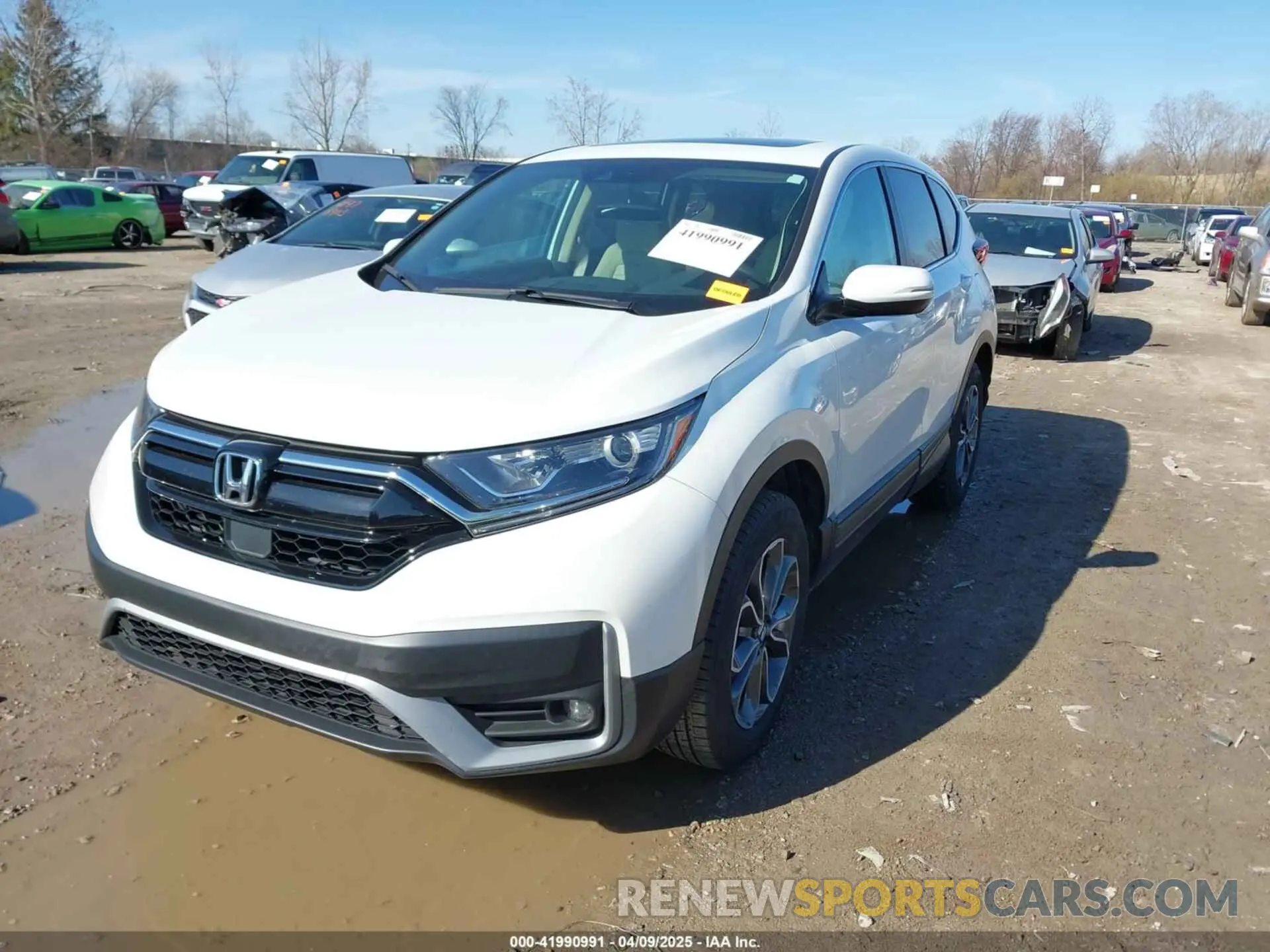 2 fotografías del automóvil dañado 7FARW2H5XNE002353 HONDA CR-V 2022