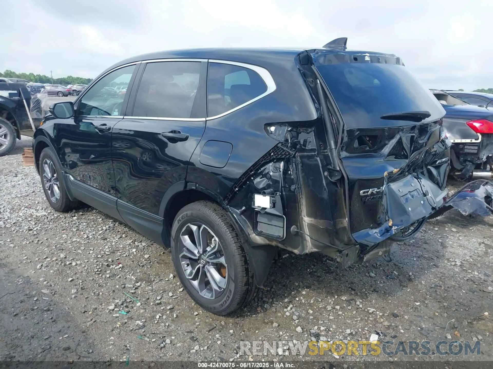 3 fotografías del automóvil dañado 7FARW2H80NE007457 HONDA CR-V 2022