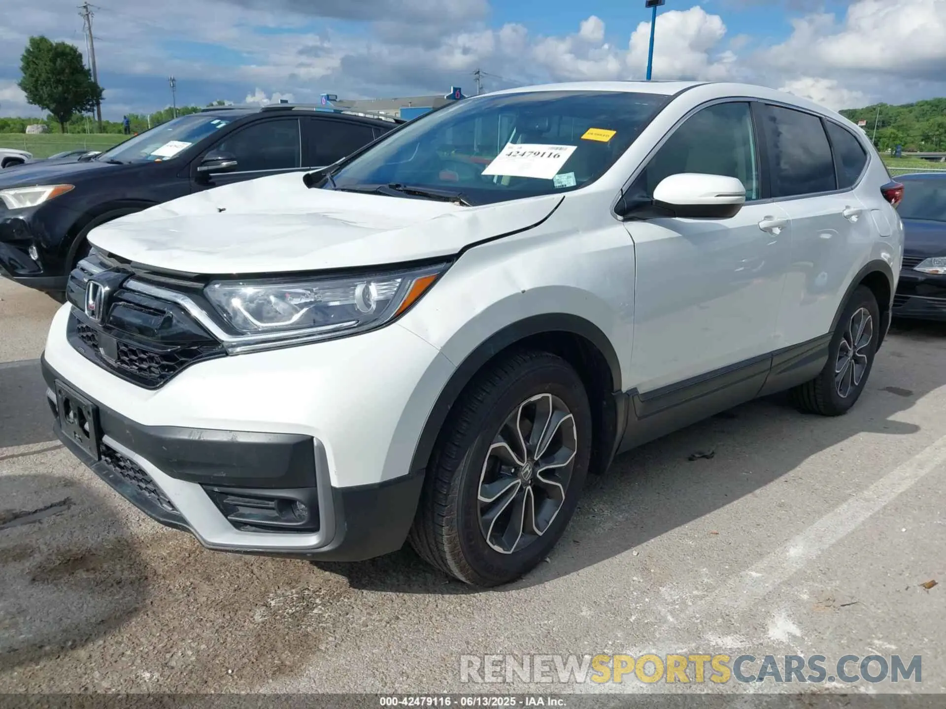 2 fotografías del automóvil dañado 7FARW2H80NE035856 HONDA CR-V 2022