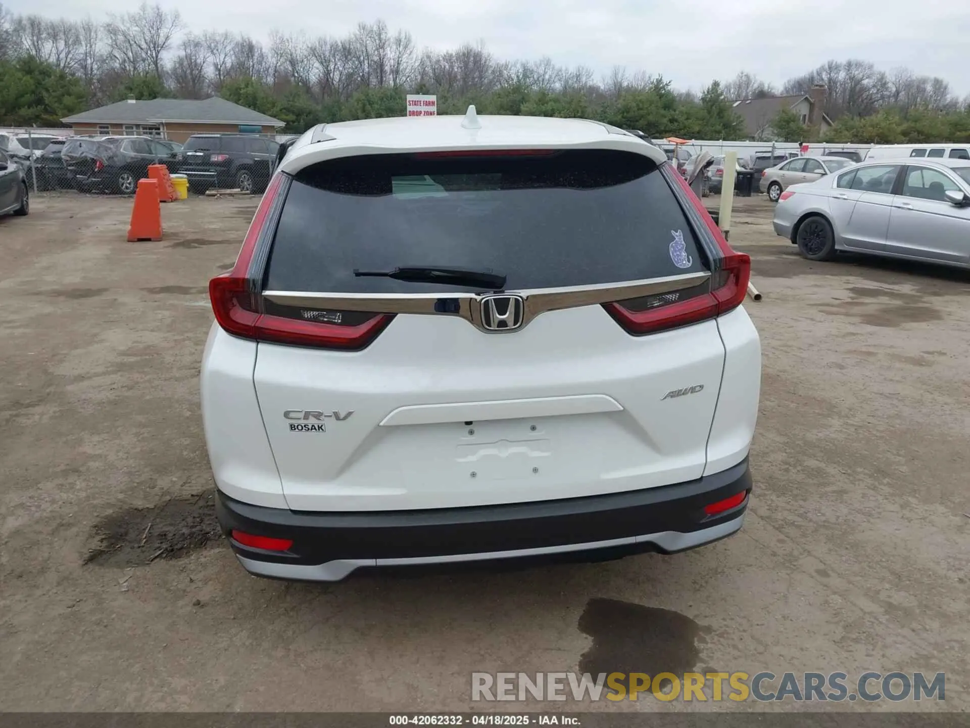 16 fotografías del automóvil dañado 7FARW2H83NE024124 HONDA CR-V 2022