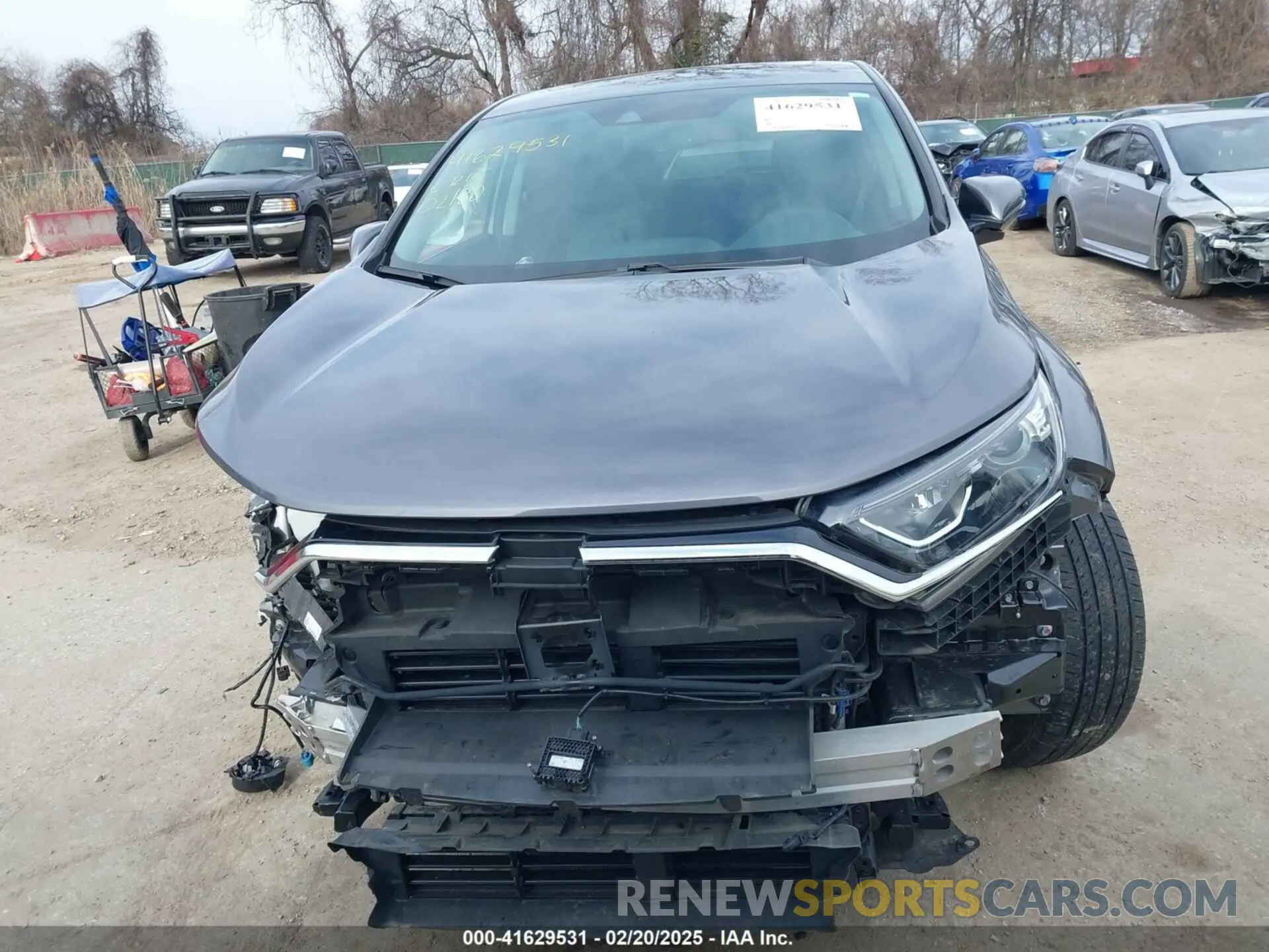 13 fotografías del automóvil dañado 7FARW2H85NE024187 HONDA CR-V 2022