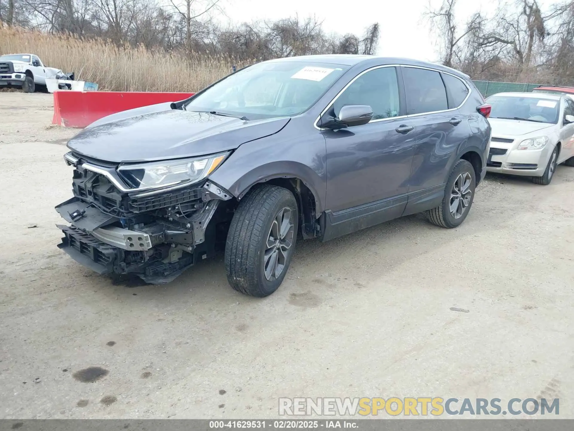 2 fotografías del automóvil dañado 7FARW2H85NE024187 HONDA CR-V 2022
