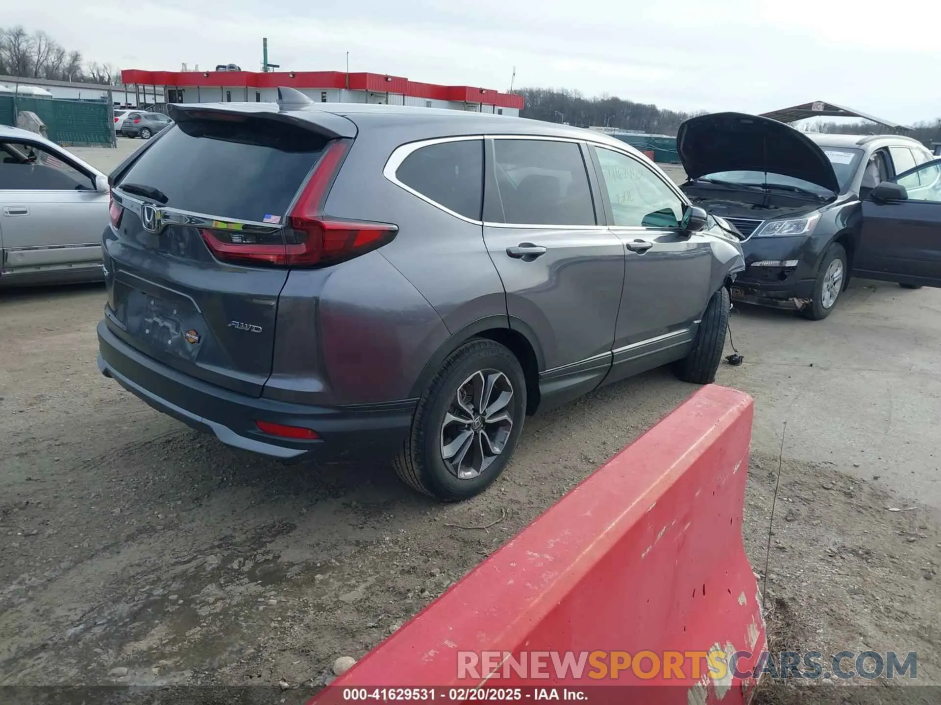 4 fotografías del automóvil dañado 7FARW2H85NE024187 HONDA CR-V 2022