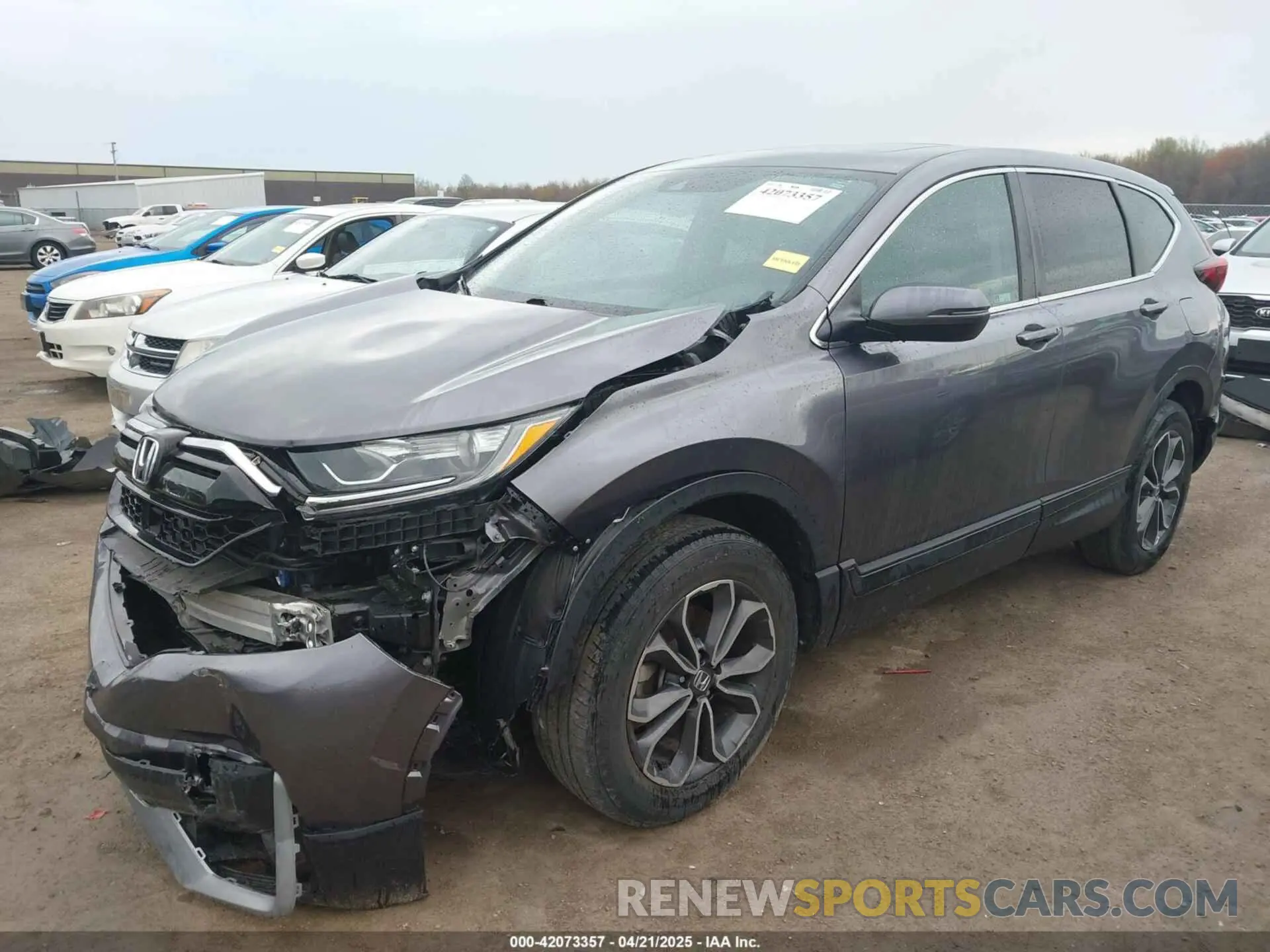 2 fotografías del automóvil dañado 7FARW2H85NE028935 HONDA CR-V 2022