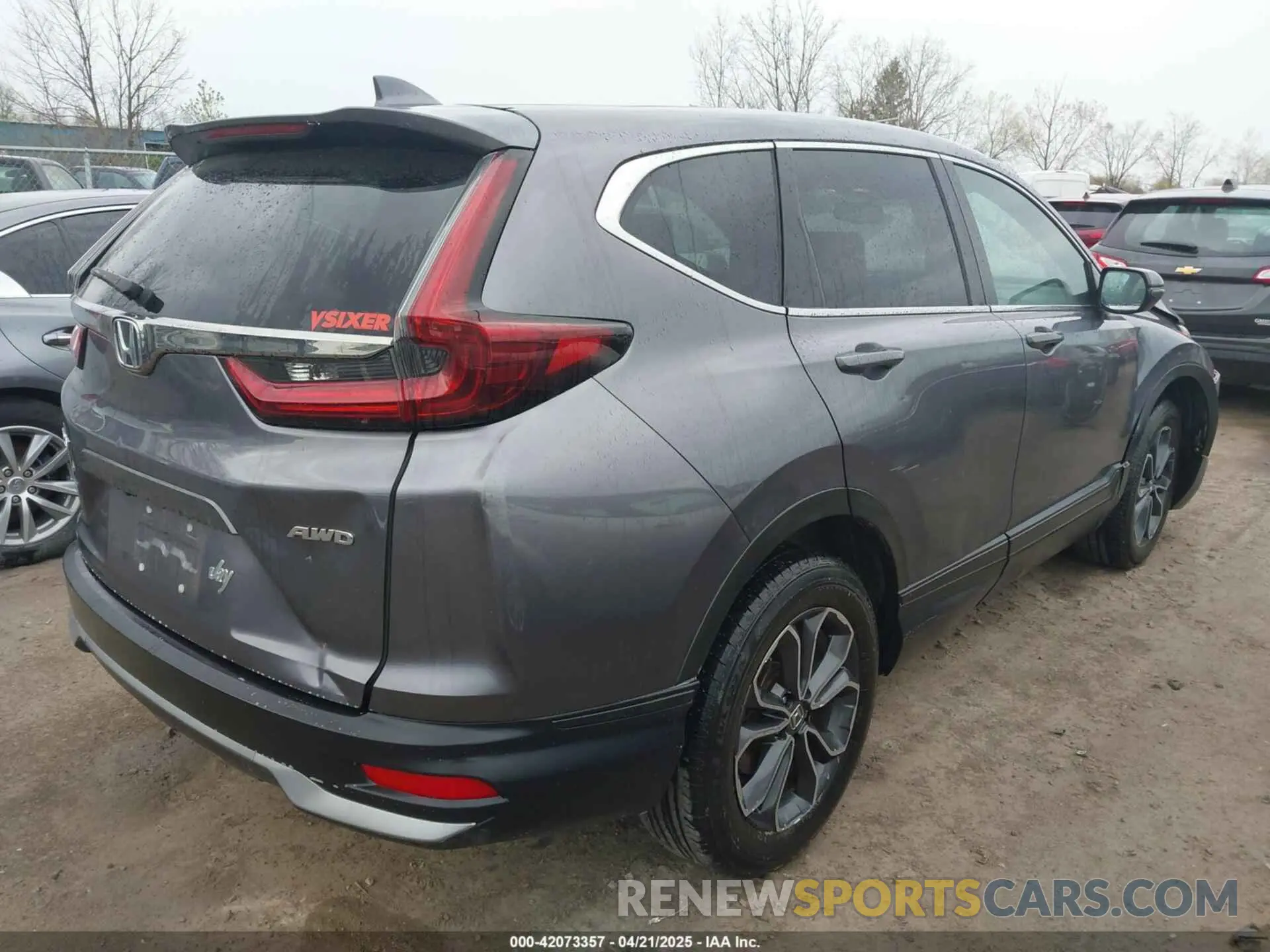 4 fotografías del automóvil dañado 7FARW2H85NE028935 HONDA CR-V 2022