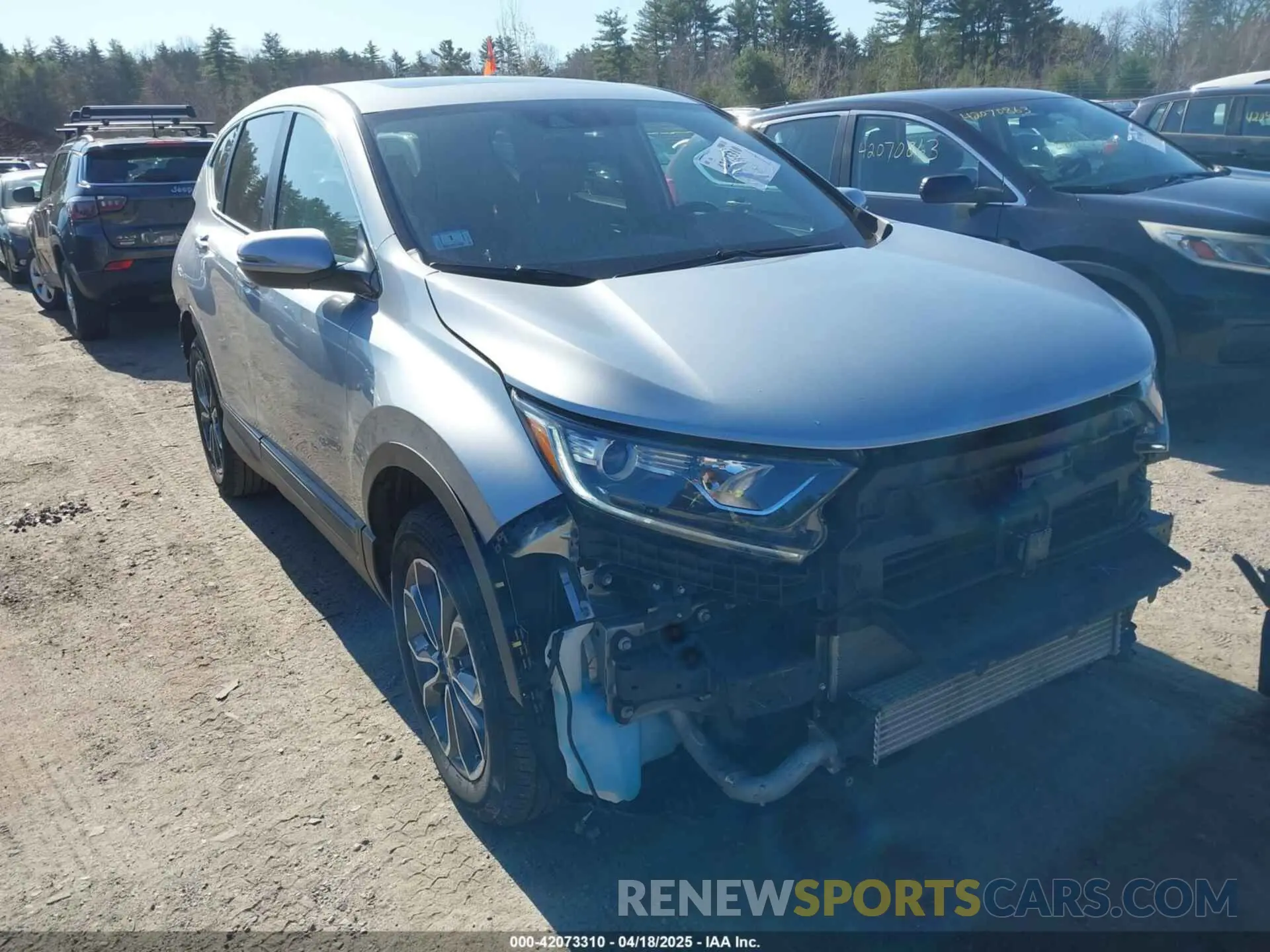 1 fotografías del automóvil dañado 7FARW2H85NE051048 HONDA CR-V 2022