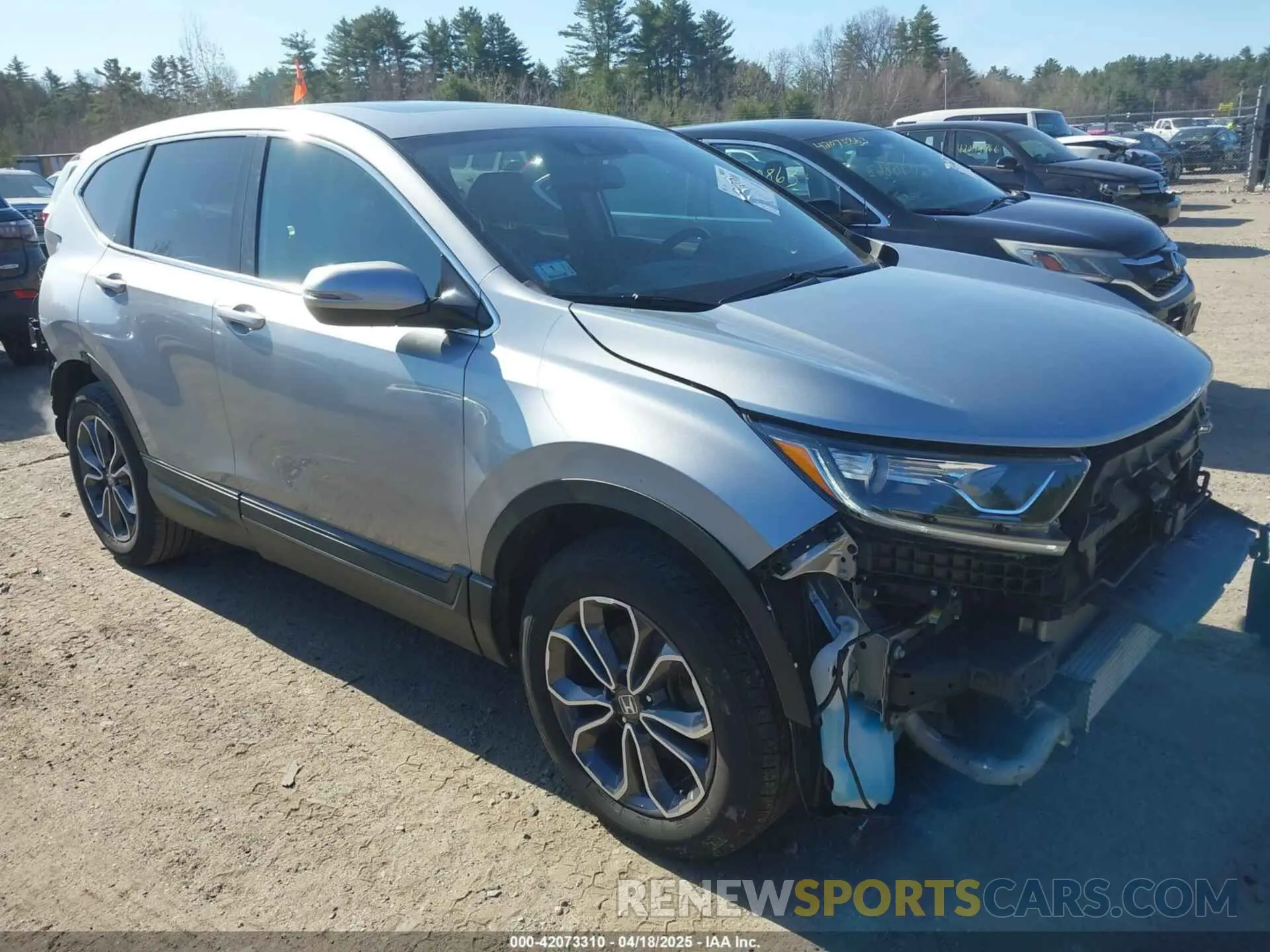 14 fotografías del automóvil dañado 7FARW2H85NE051048 HONDA CR-V 2022