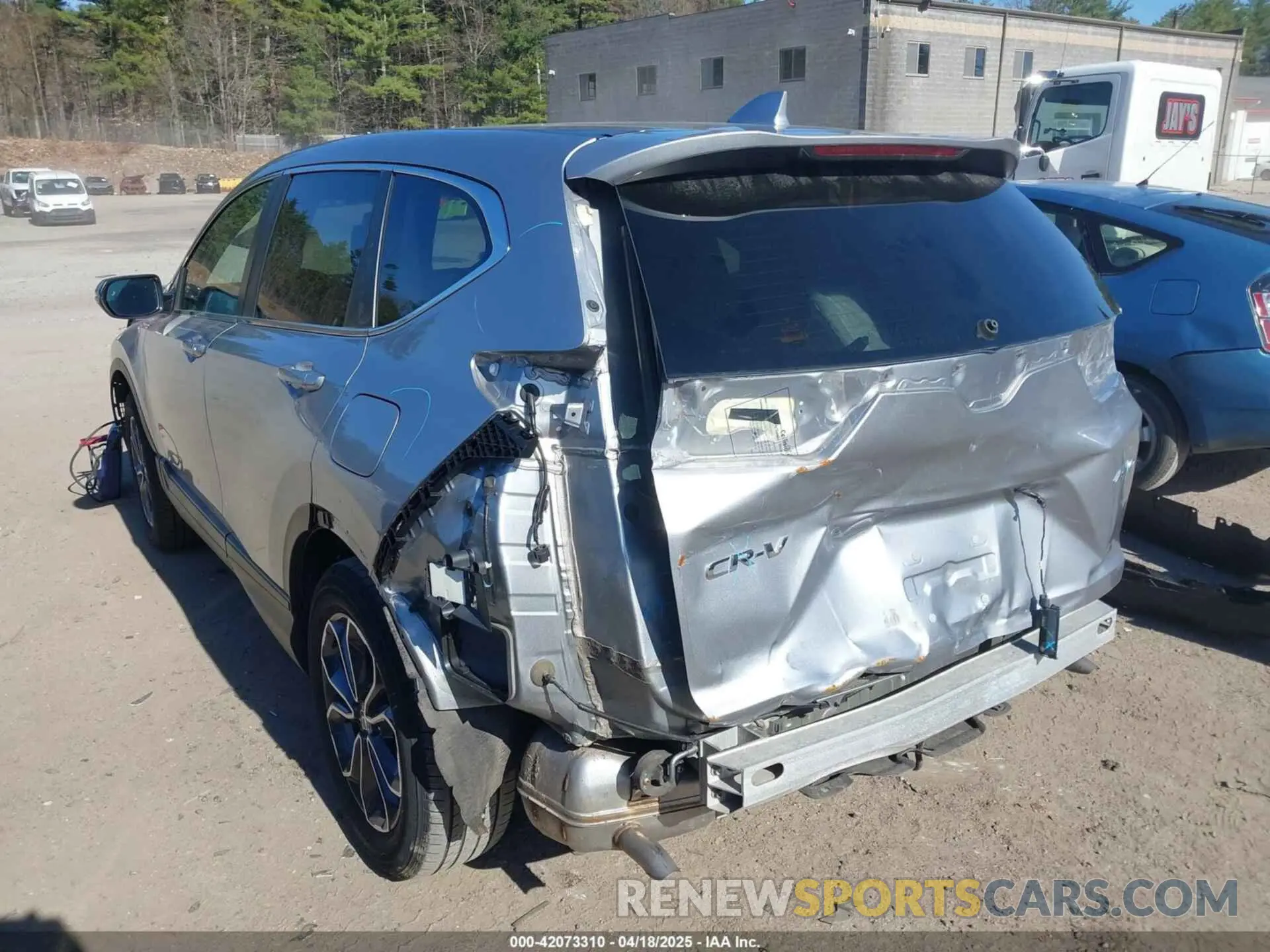 3 fotografías del automóvil dañado 7FARW2H85NE051048 HONDA CR-V 2022