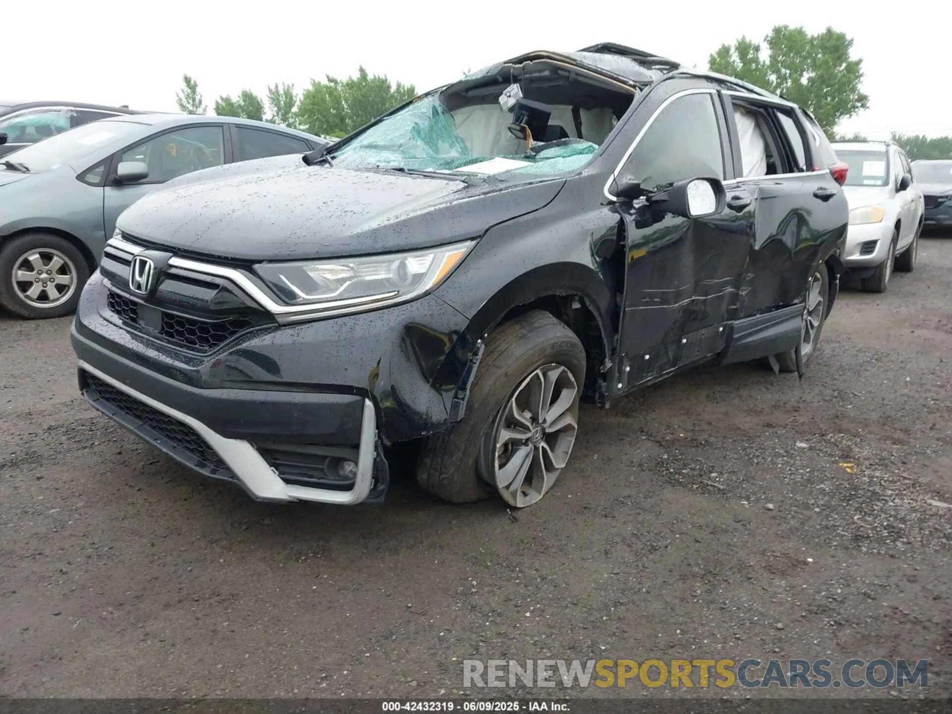 2 fotografías del automóvil dañado 7FARW2H86NE046697 HONDA CR-V 2022