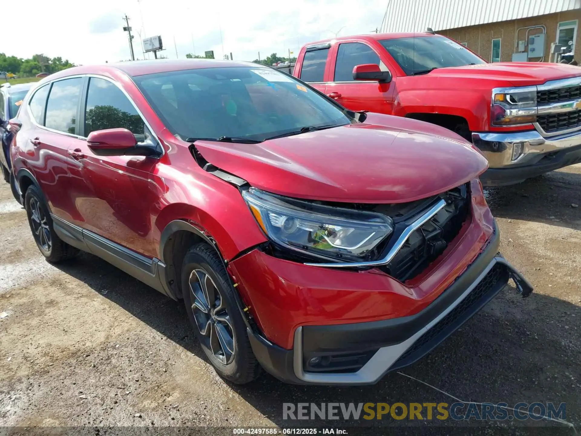 1 fotografías del automóvil dañado 7FARW2H88NE019811 HONDA CR-V 2022