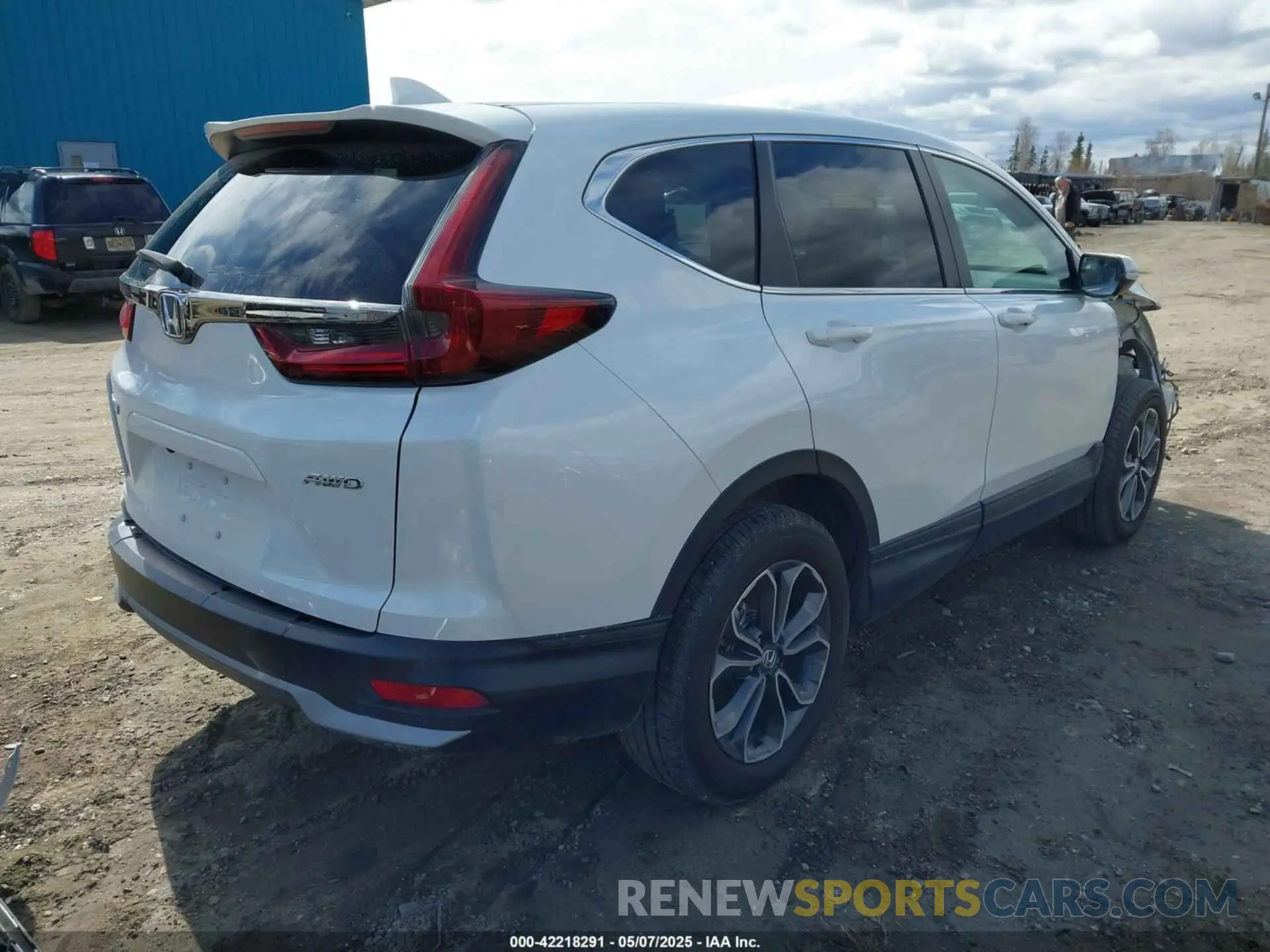 4 fotografías del automóvil dañado 7FARW2H88NE031571 HONDA CR-V 2022