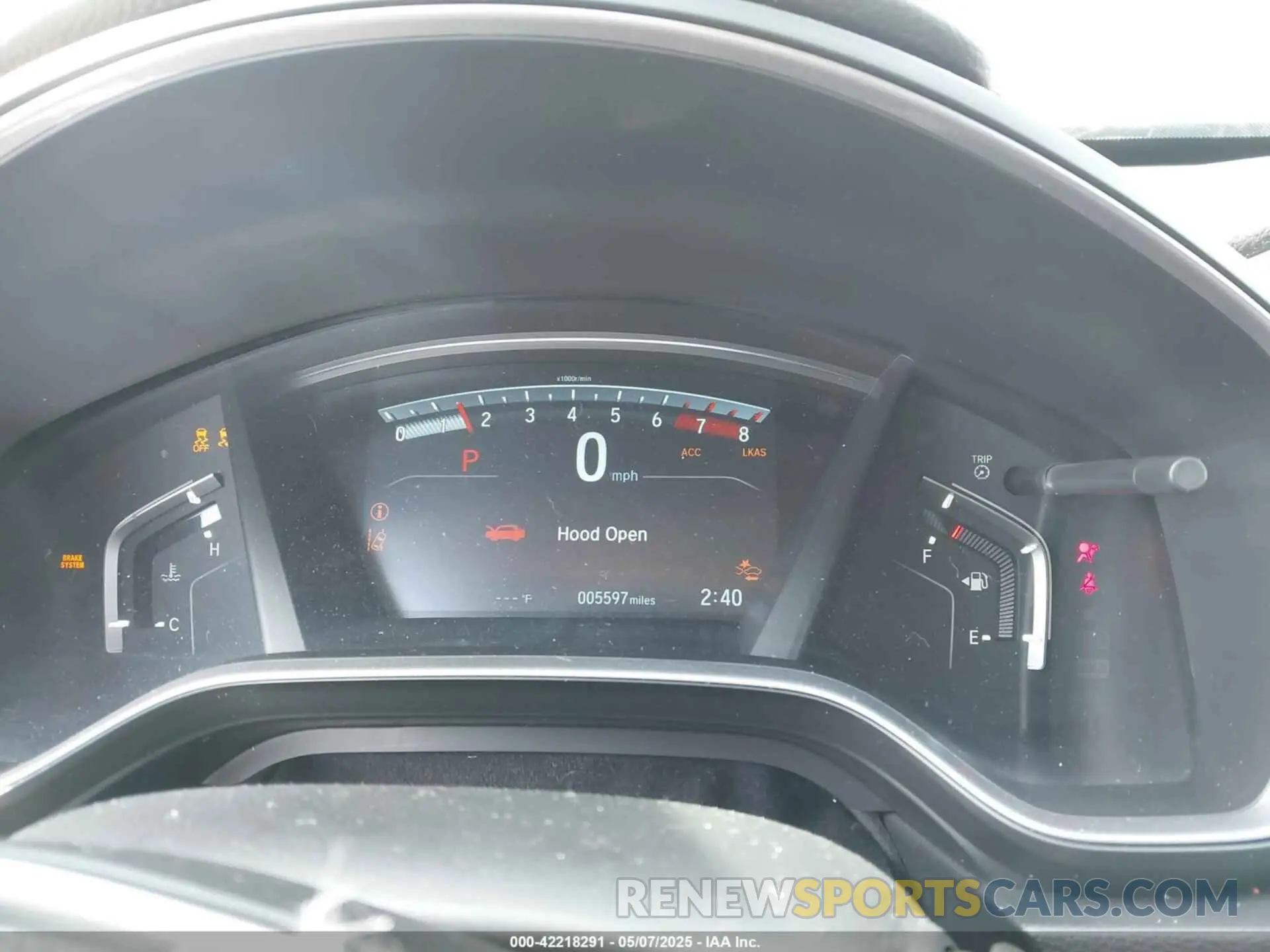 7 fotografías del automóvil dañado 7FARW2H88NE031571 HONDA CR-V 2022