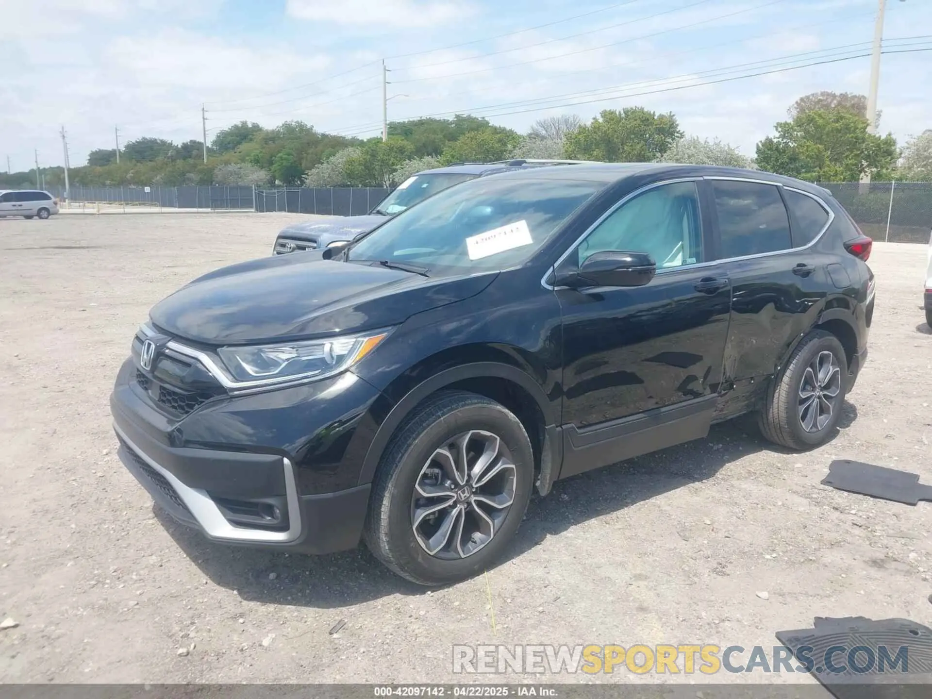 2 fotografías del automóvil dañado 7FARW2H88NE048953 HONDA CR-V 2022