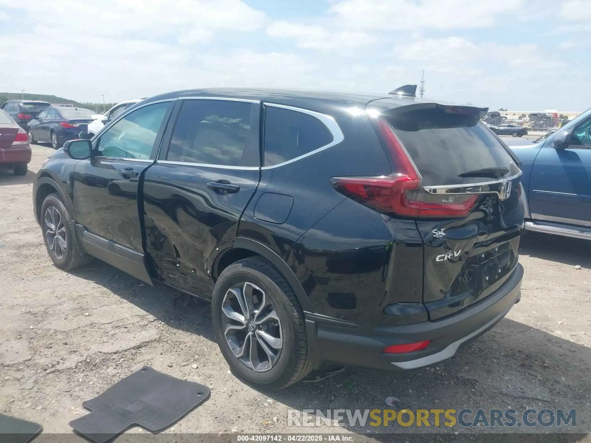 3 fotografías del automóvil dañado 7FARW2H88NE048953 HONDA CR-V 2022