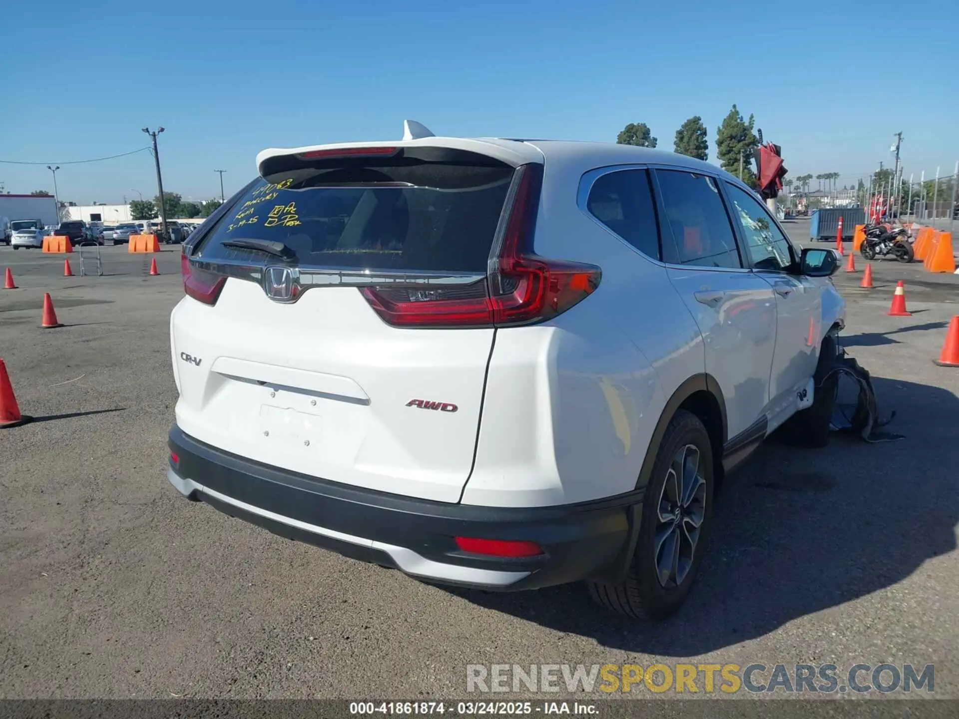 4 fotografías del automóvil dañado 7FARW2H8XNE045486 HONDA CR-V 2022