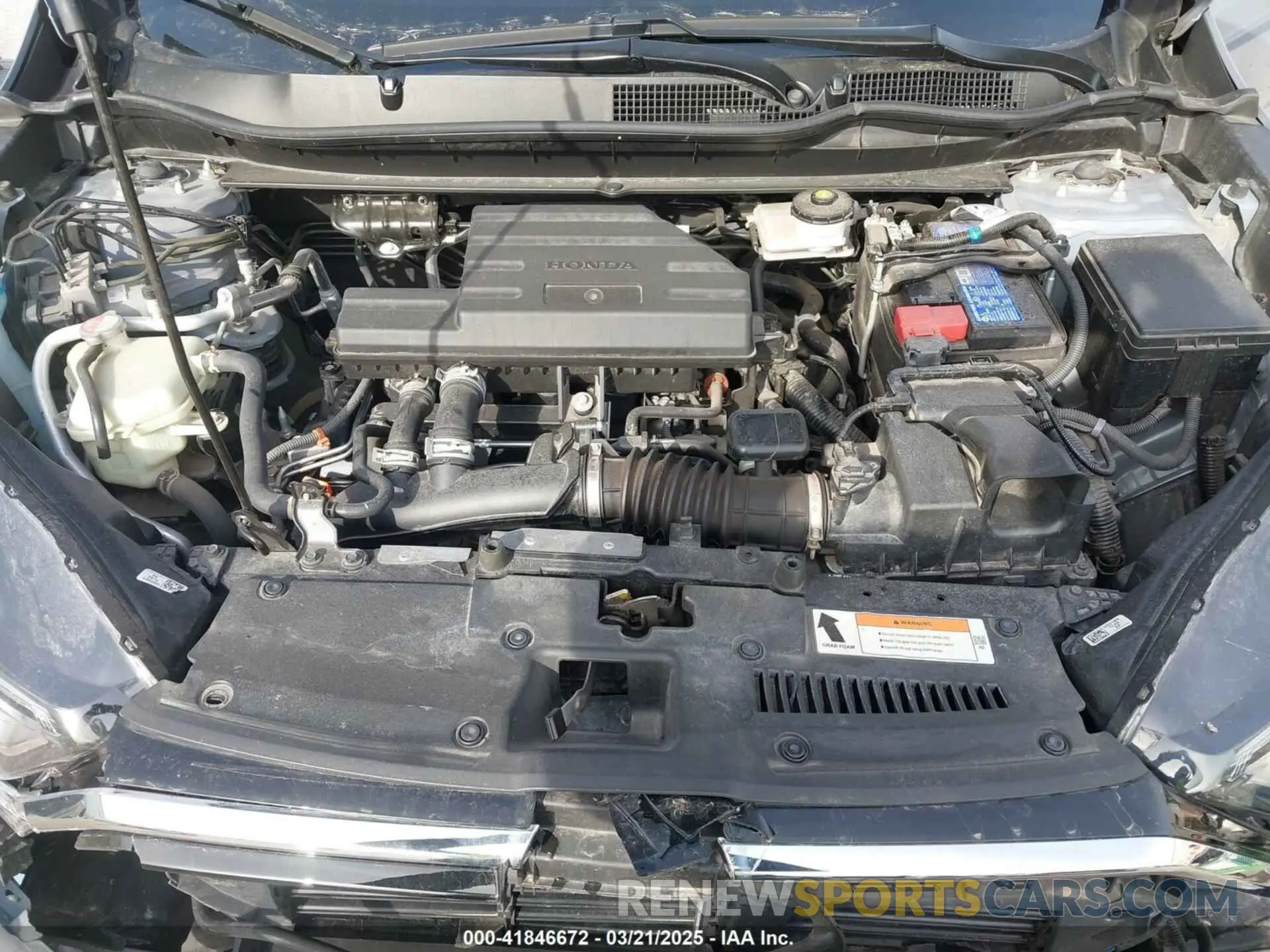 10 fotografías del automóvil dañado 7FARW2H92NE021336 HONDA CR-V 2022