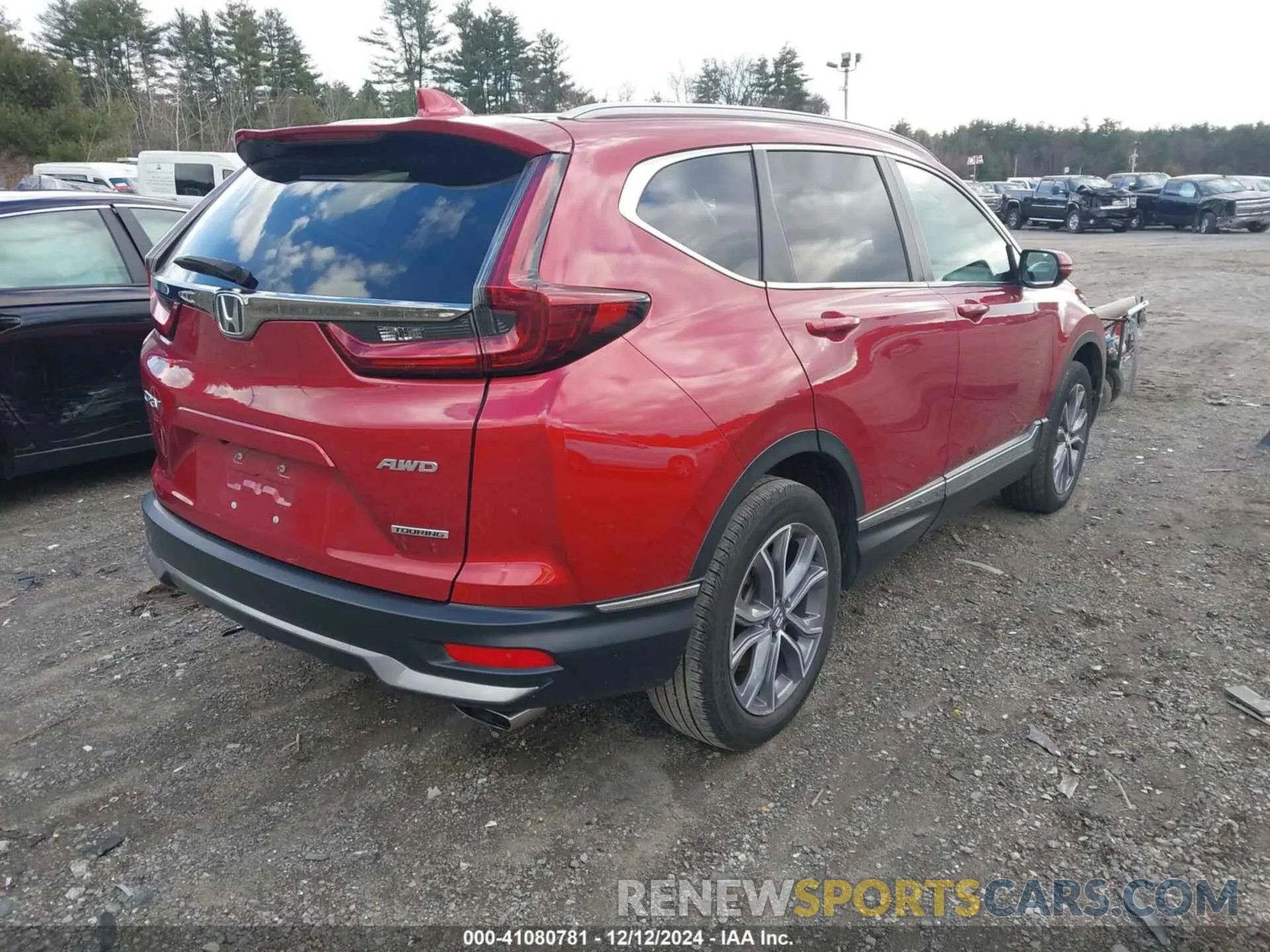 4 fotografías del automóvil dañado 7FARW2H99NE025769 HONDA CR-V 2022