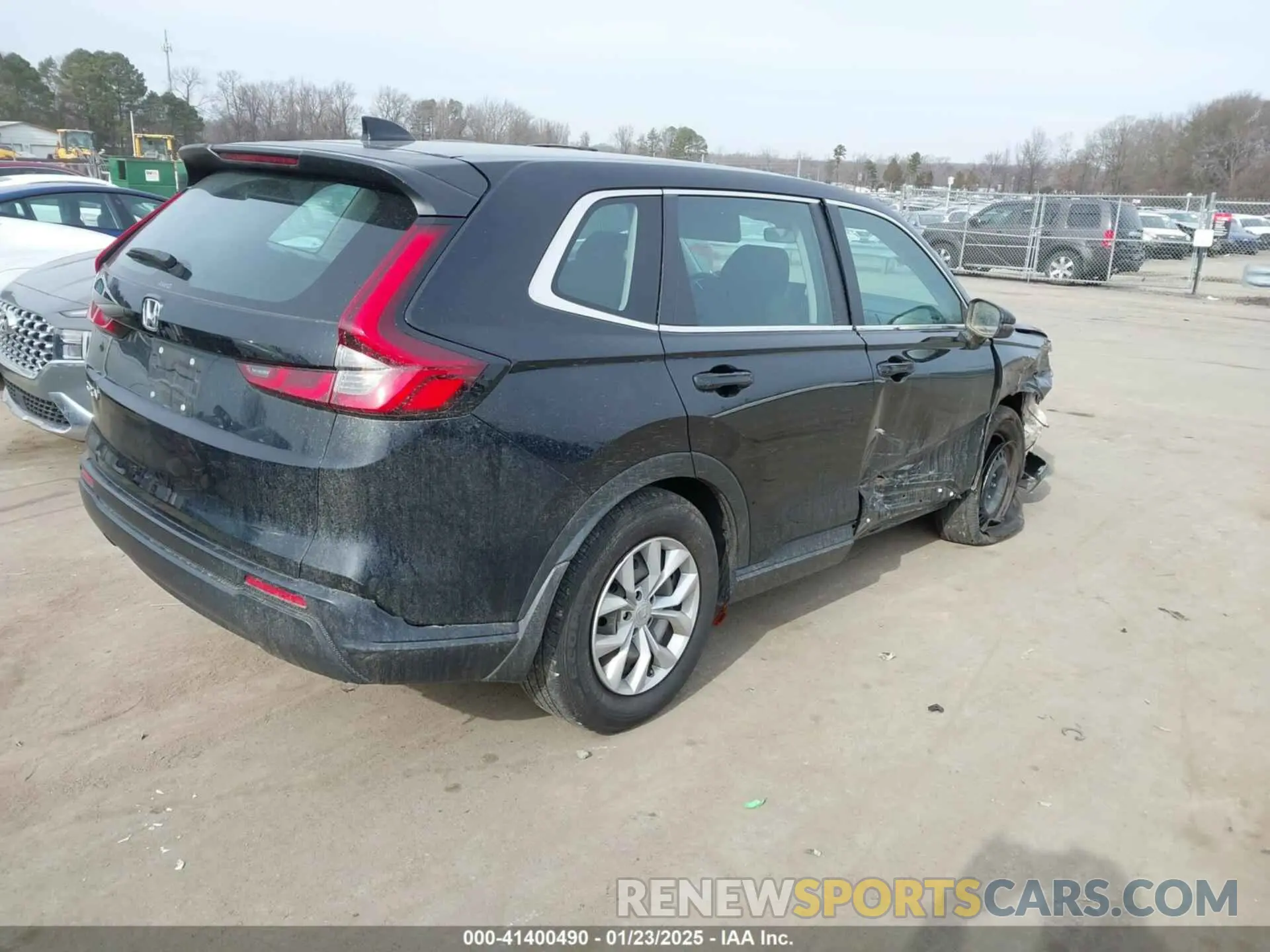 4 fotografías del automóvil dañado 2HKRS4H27PH435609 HONDA CR-V 2023