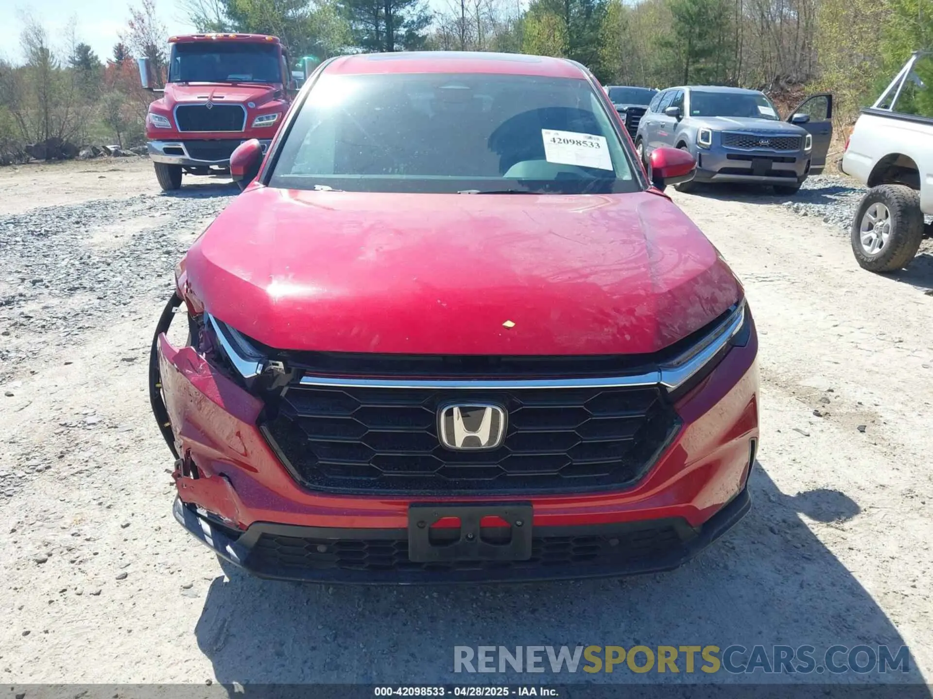 12 fotografías del automóvil dañado 2HKRS4H71PH403864 HONDA CR-V 2023