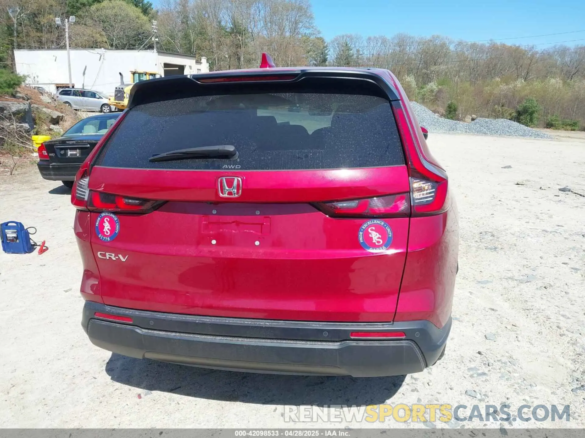 16 fotografías del automóvil dañado 2HKRS4H71PH403864 HONDA CR-V 2023