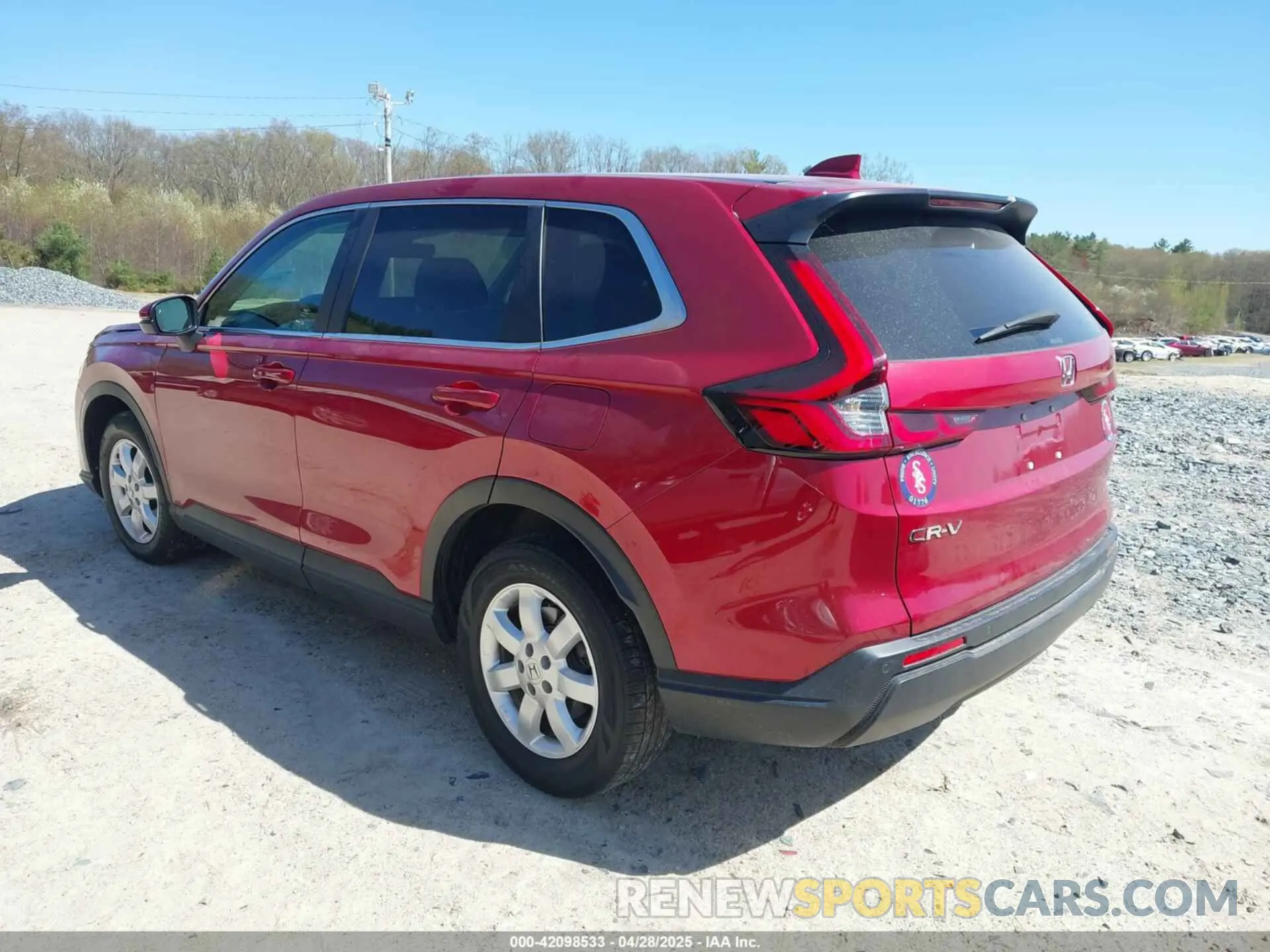 3 fotografías del automóvil dañado 2HKRS4H71PH403864 HONDA CR-V 2023