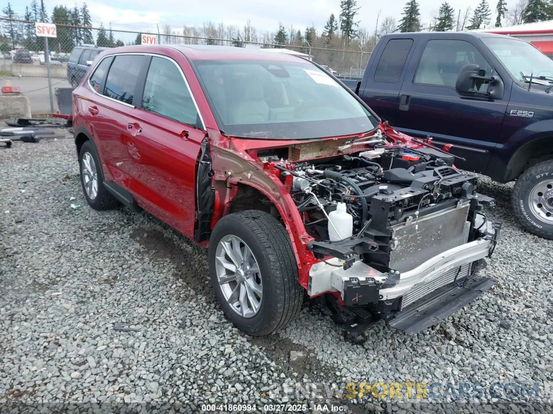 1 fotografías del automóvil dañado 2HKRS4H75PH414494 HONDA CR-V 2023