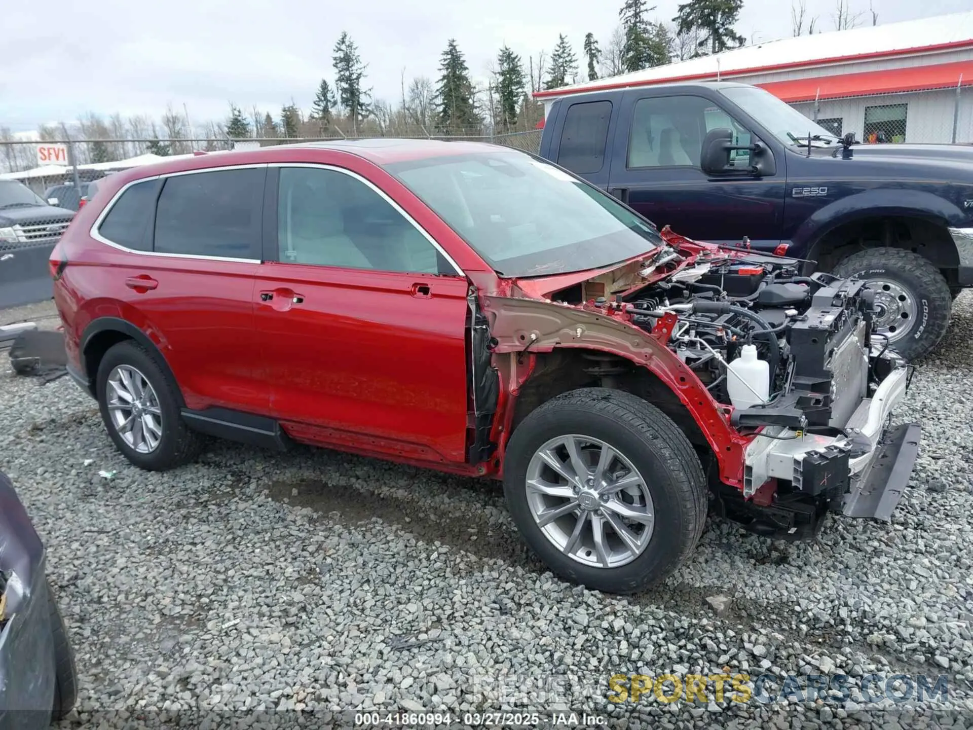 14 fotografías del automóvil dañado 2HKRS4H75PH414494 HONDA CR-V 2023